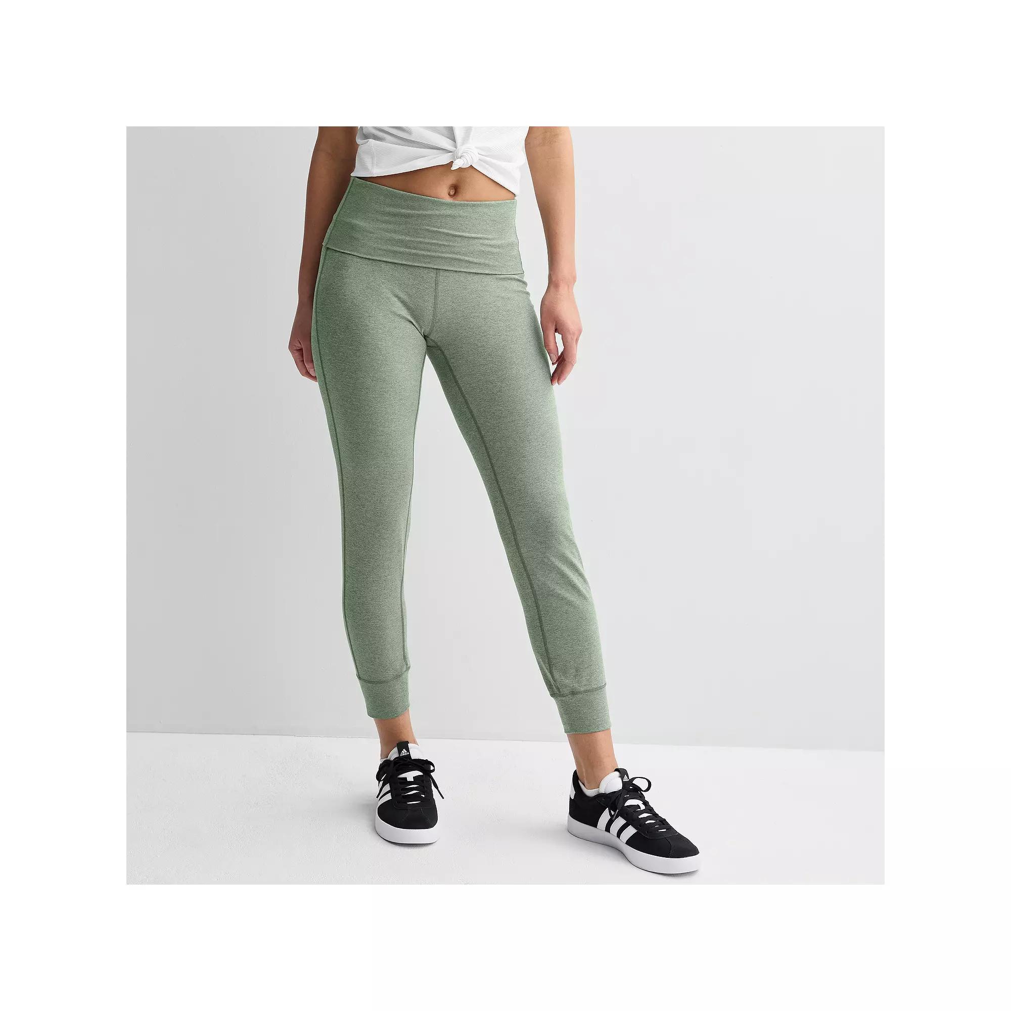 Women's Tek Gear® Essential Soft Foldover Midrise Jogger,  Product Image