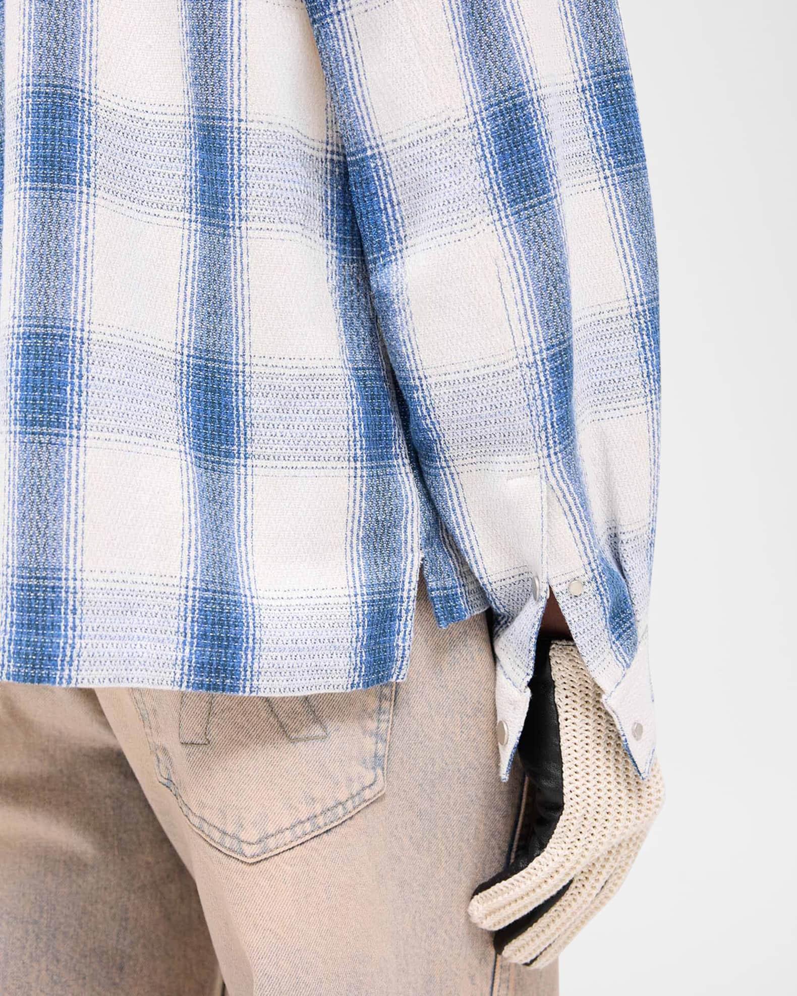 Men's Flannel Button-Down Shirt Product Image