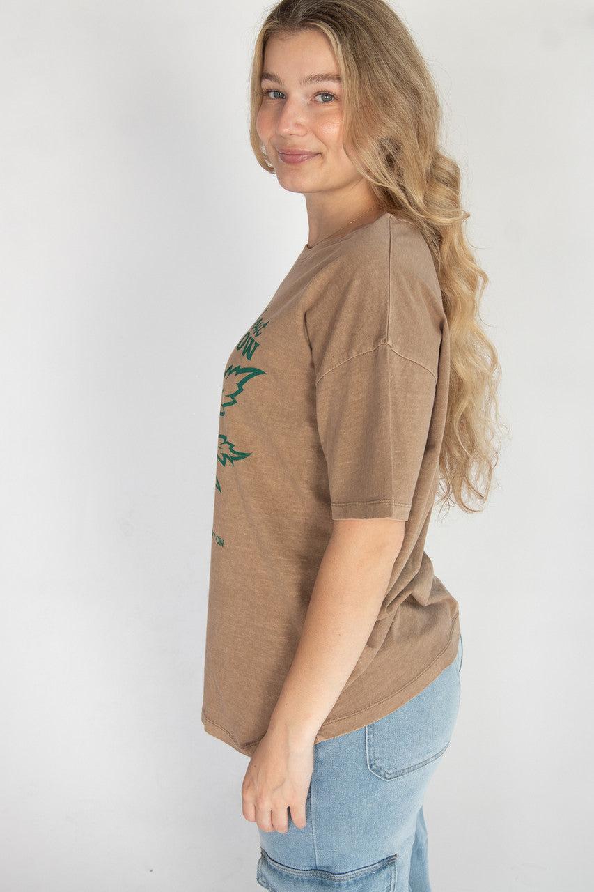 Oversized Keep It Rollin' Graphic Tee Product Image