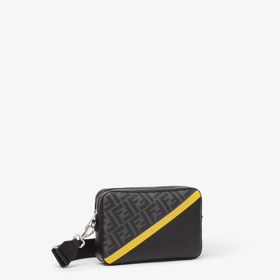 Fendi Diagonal Camera CaseGray fabric bag Product Image