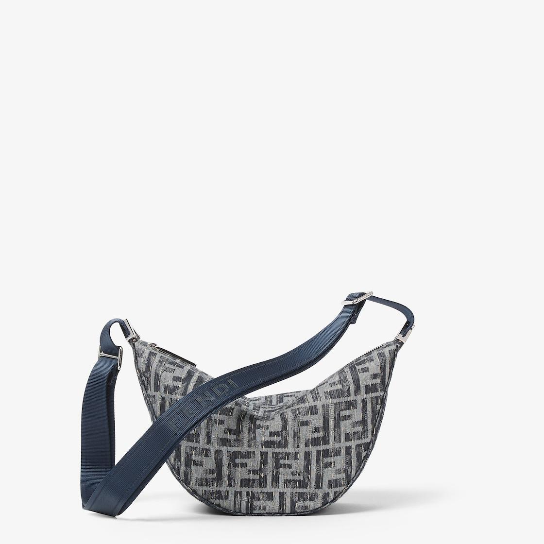 Small FF Fendi MelonBlue FF denim bag Product Image