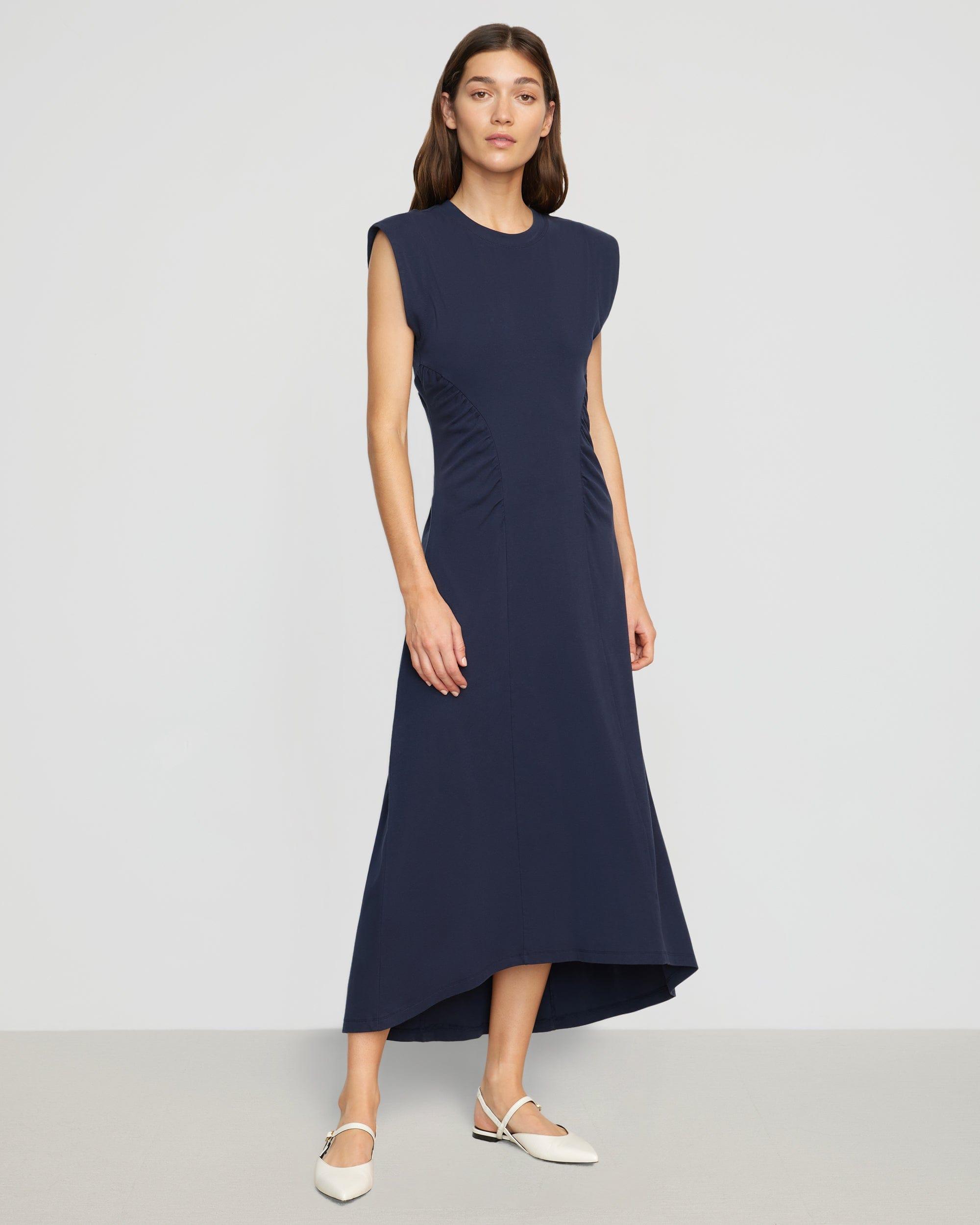 Lenox Side-Ruched Dress Product Image