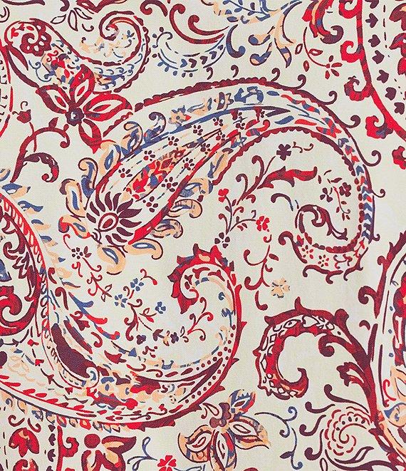 Cremieux Premium Denim Classic Paisley Long Sleeve Woven Shirt Product Image