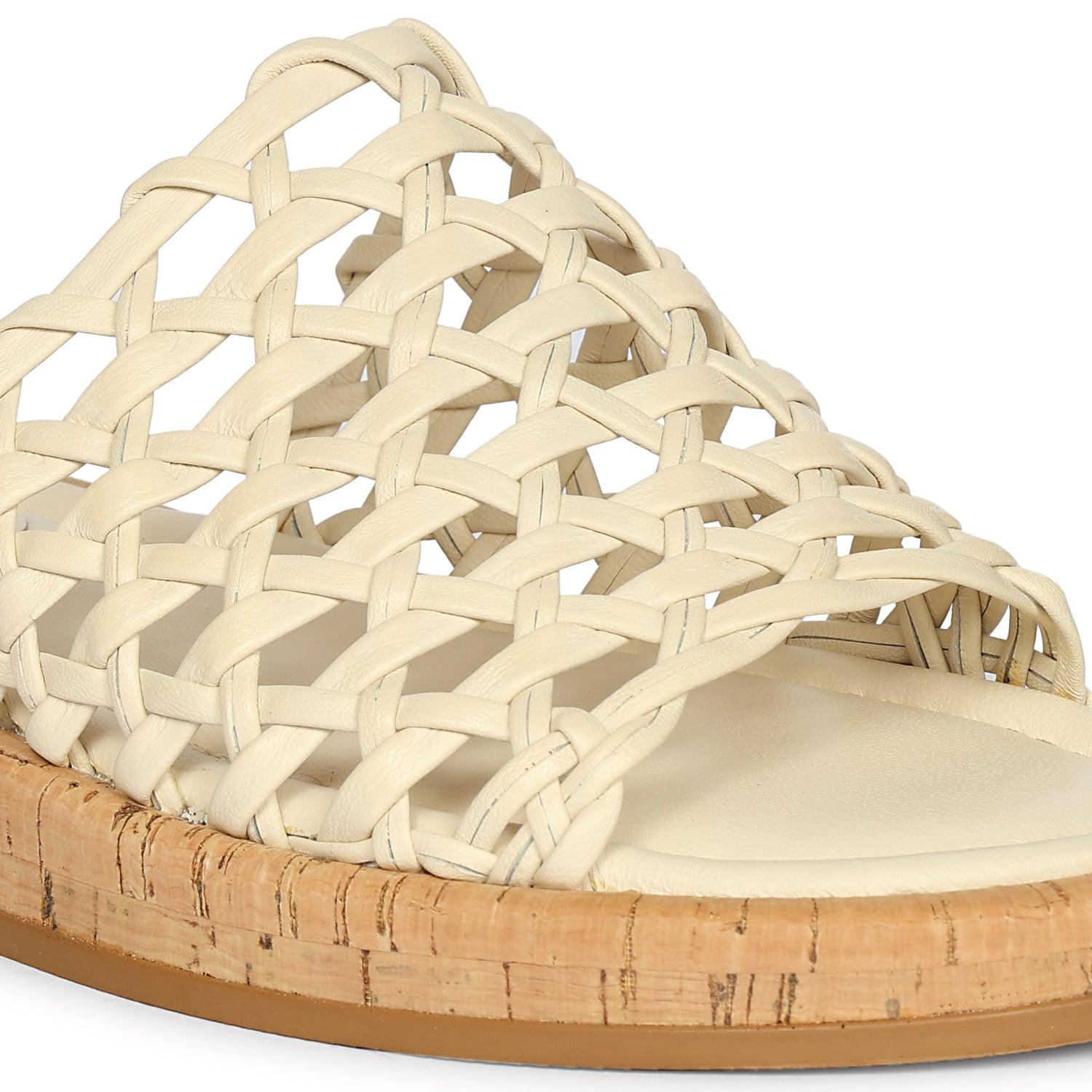 Cloud - Ivory Sandals Product Image