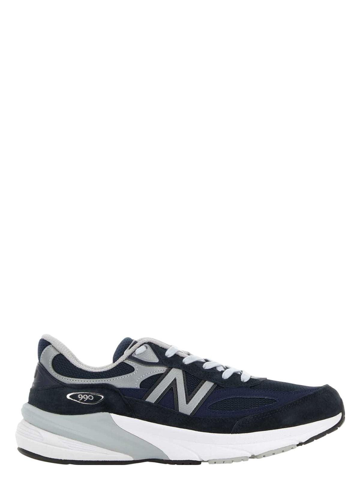NEW BALANCE Printed Suede Mesh Sneakers With Cushioned Sole In White Product Image