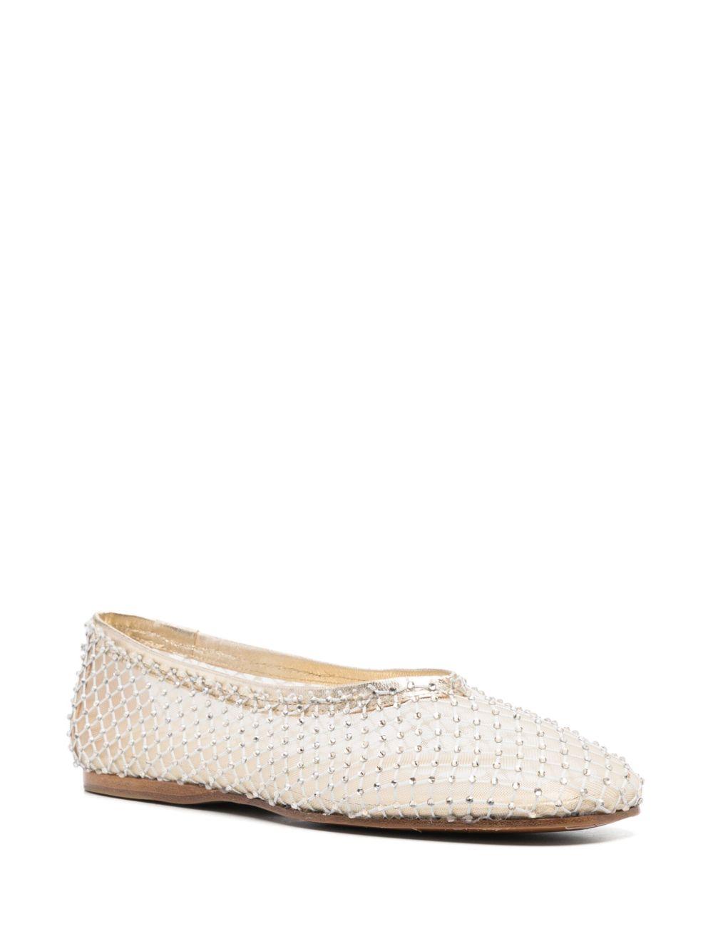 crystal-embellished ballet flats Product Image