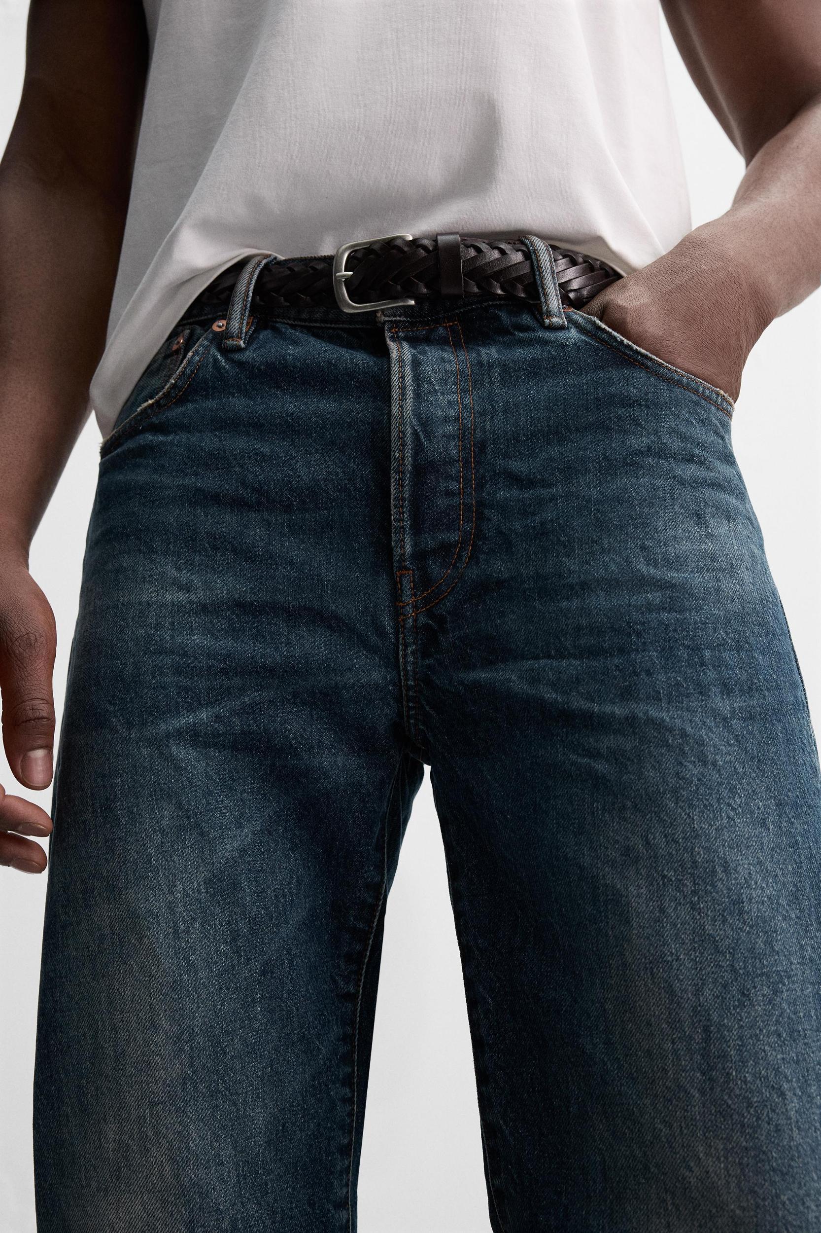 STRAIGHT FIT ANKLE JEANS LIMITED EDITION Product Image