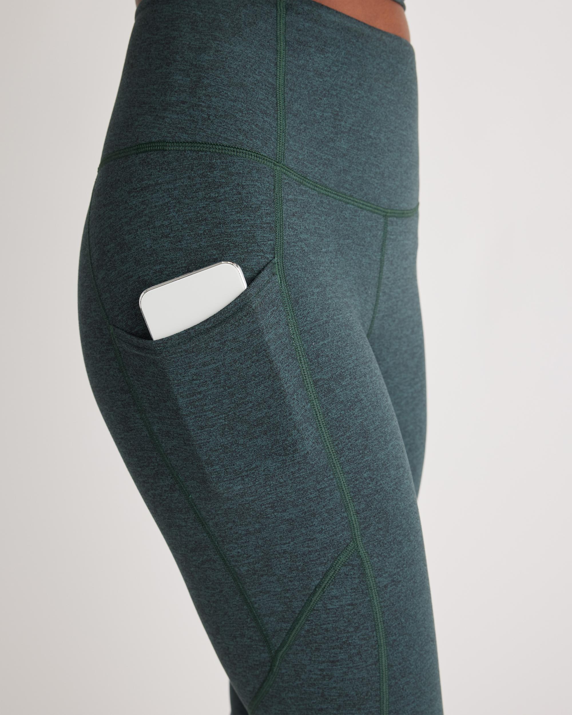 Quince | Women's Ultra-Soft High-Rise Pocket Legging Nylon/Spandex Product Image