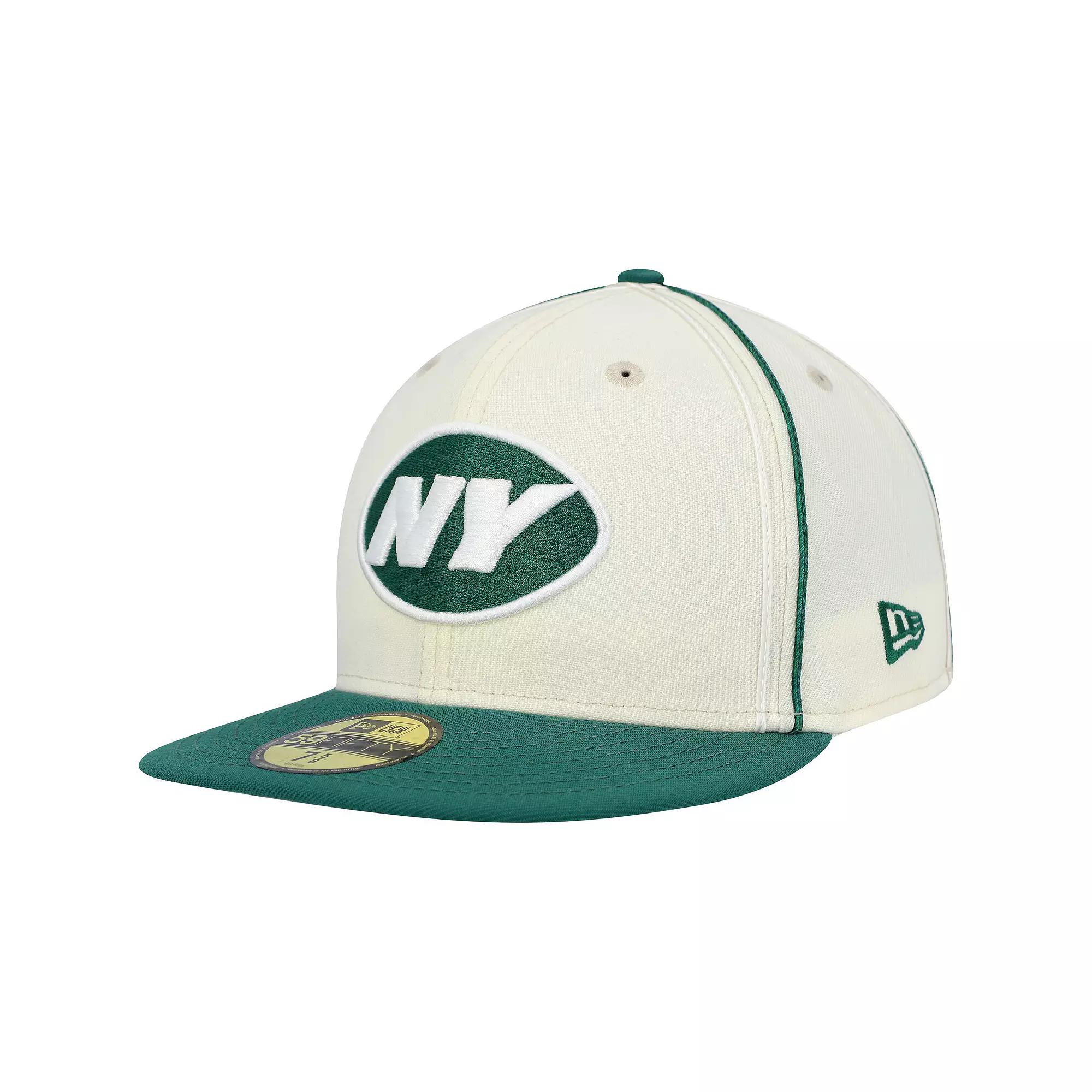Men's New Era Green New York Jets Soutache 59FIFTY Fitted Hat, Size: 7 Product Image