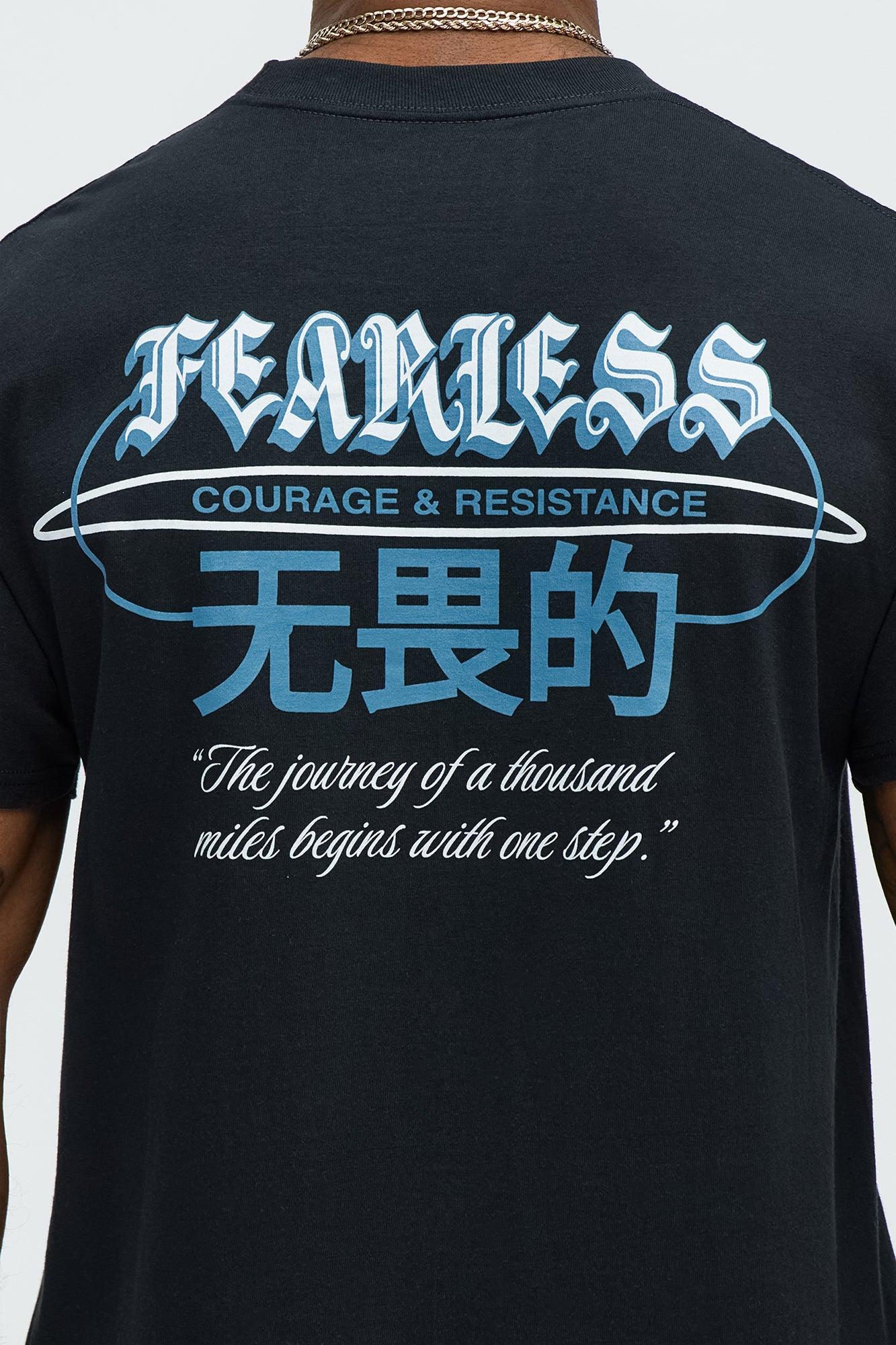 Courage And Resistance Short Sleeve Tee - Black Product Image
