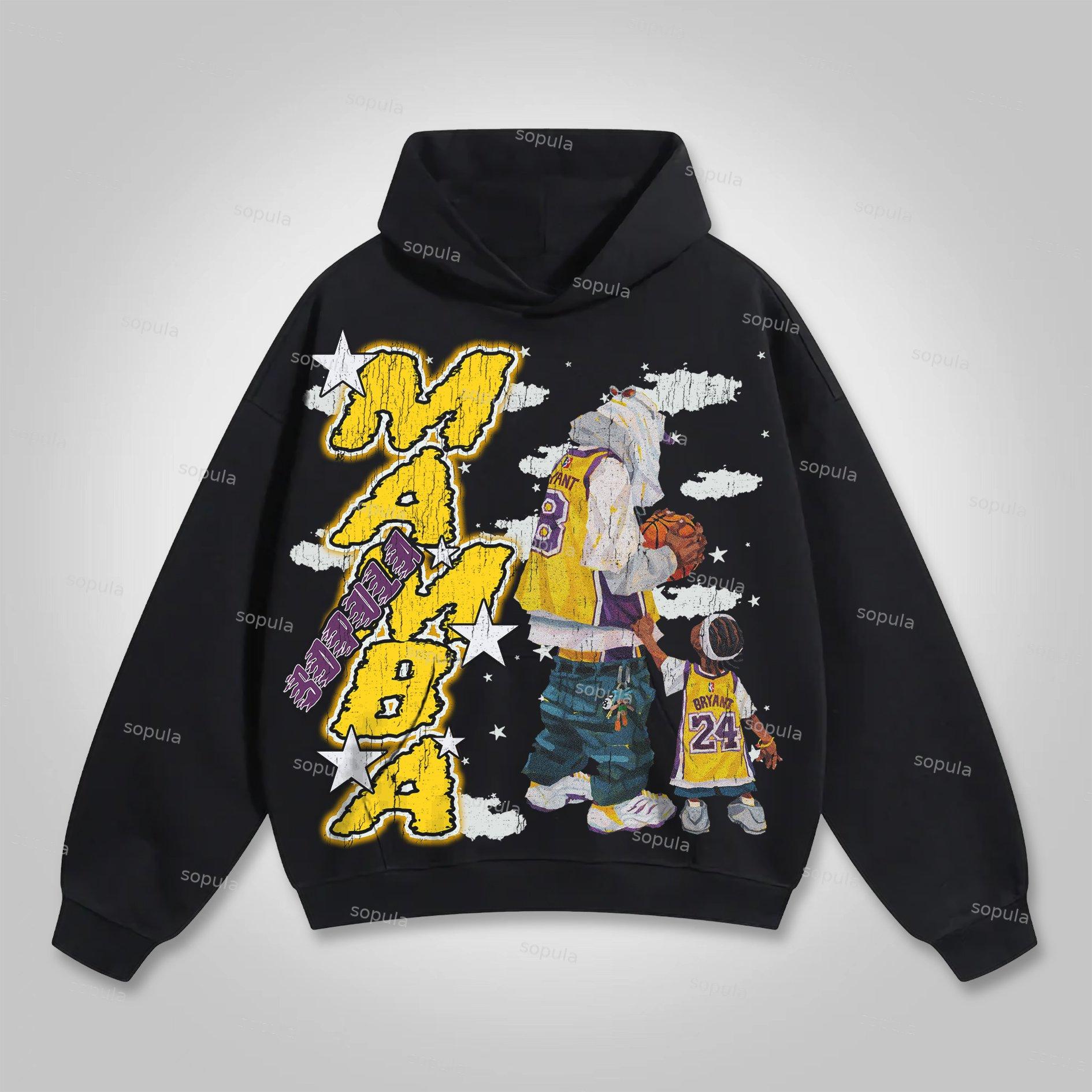 Sopula Mamba Never Fades Graphic Print Hoodie Product Image