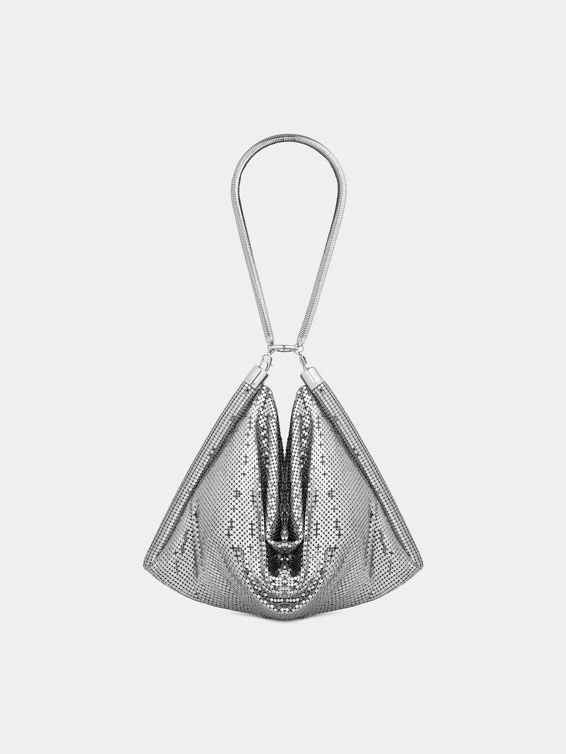 Silver chainmail pocket bag Product Image