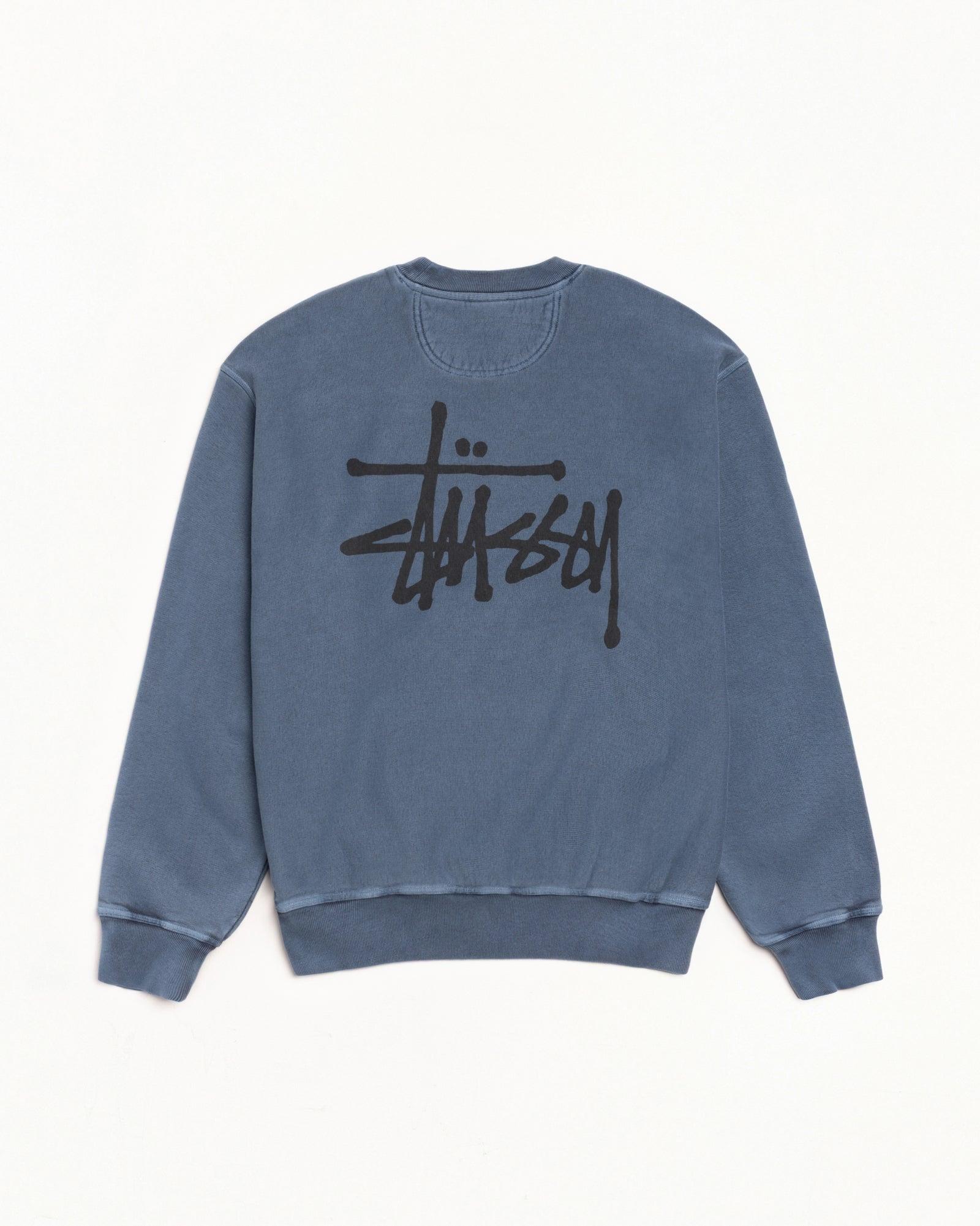 BASIC STÜSSY CREW PIGMENT DYED Male Product Image