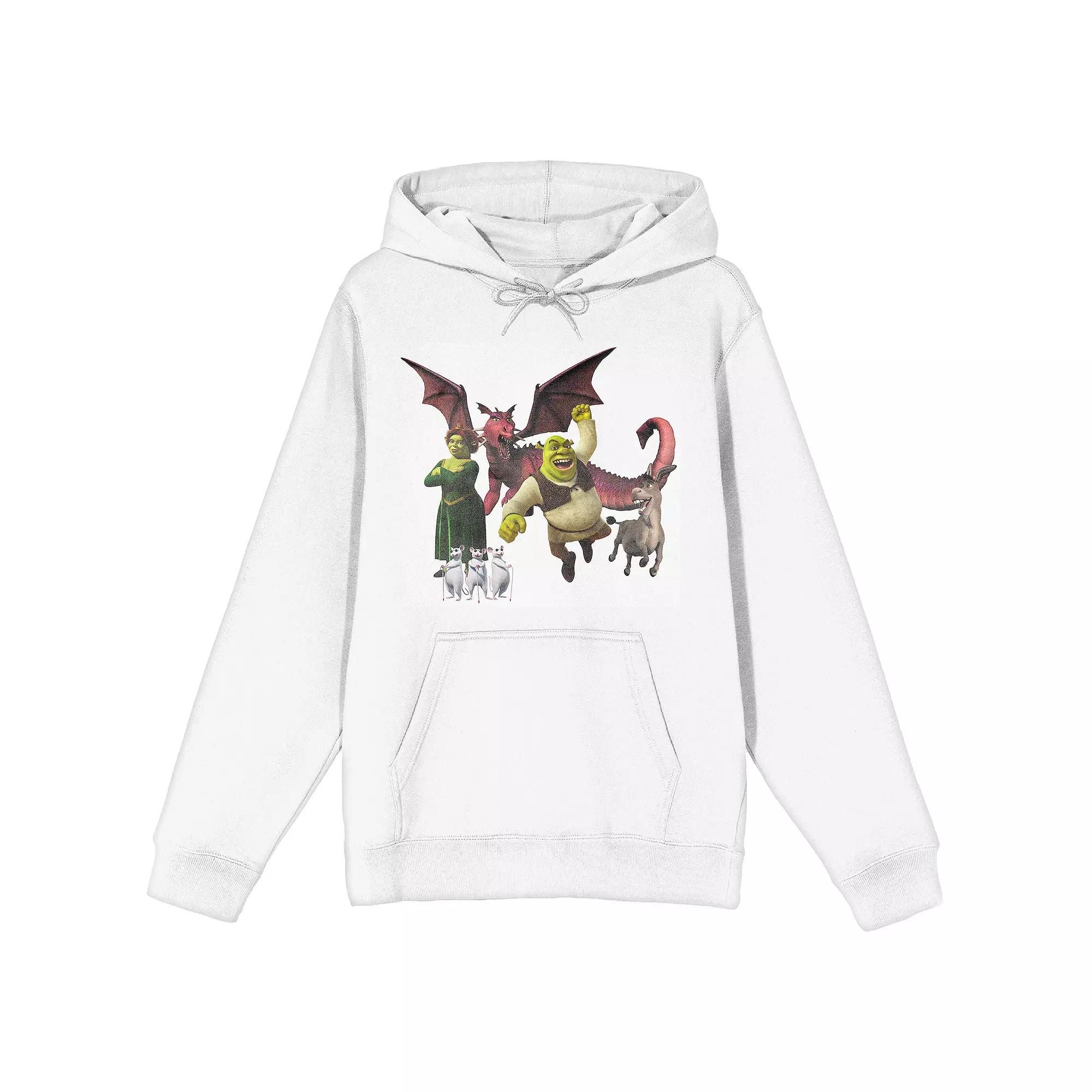 Men's Shrek Main Characters Hoodie,  Product Image