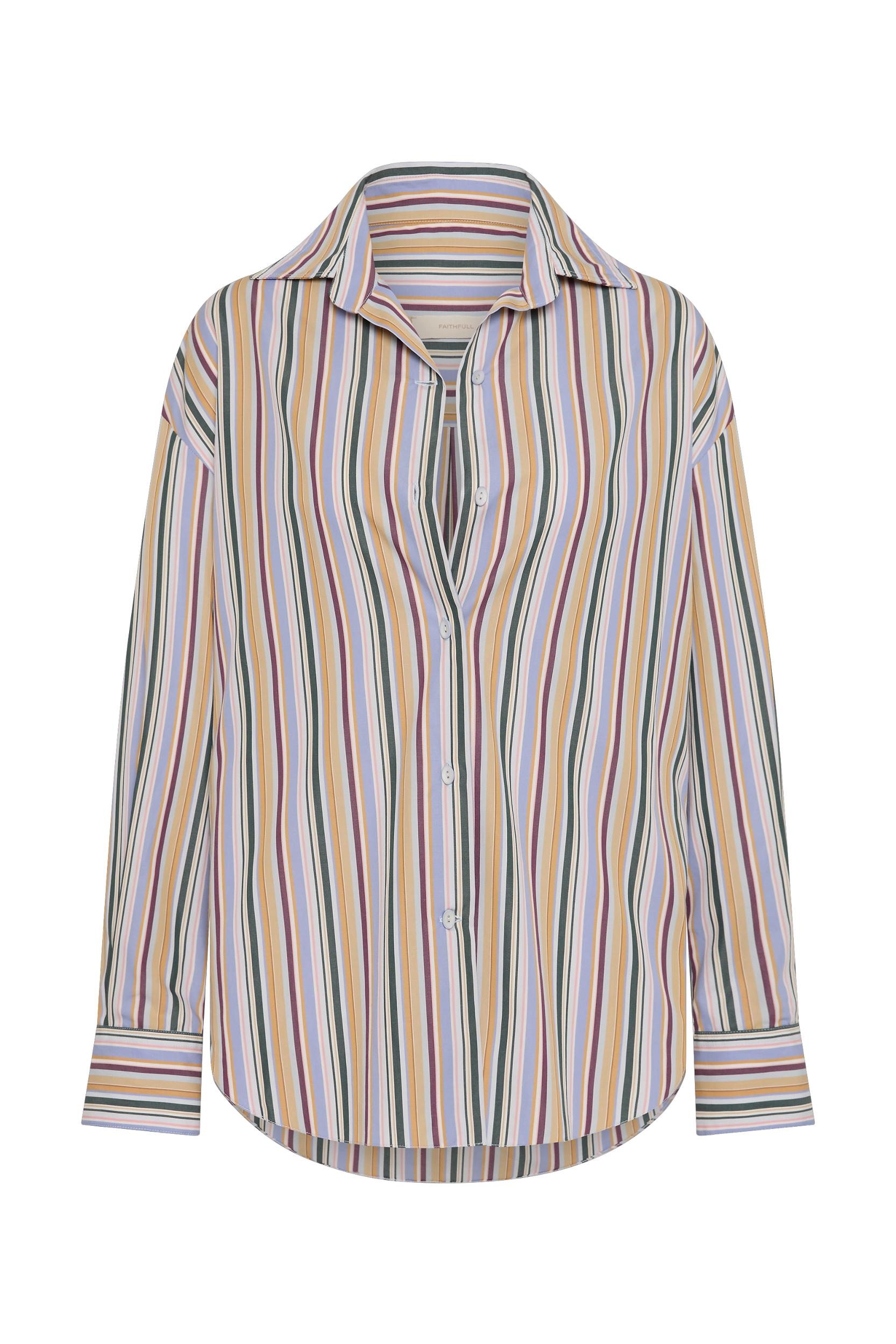 En Vau Oversized Shirt Sifnos Stripe - Final Sale Product Image