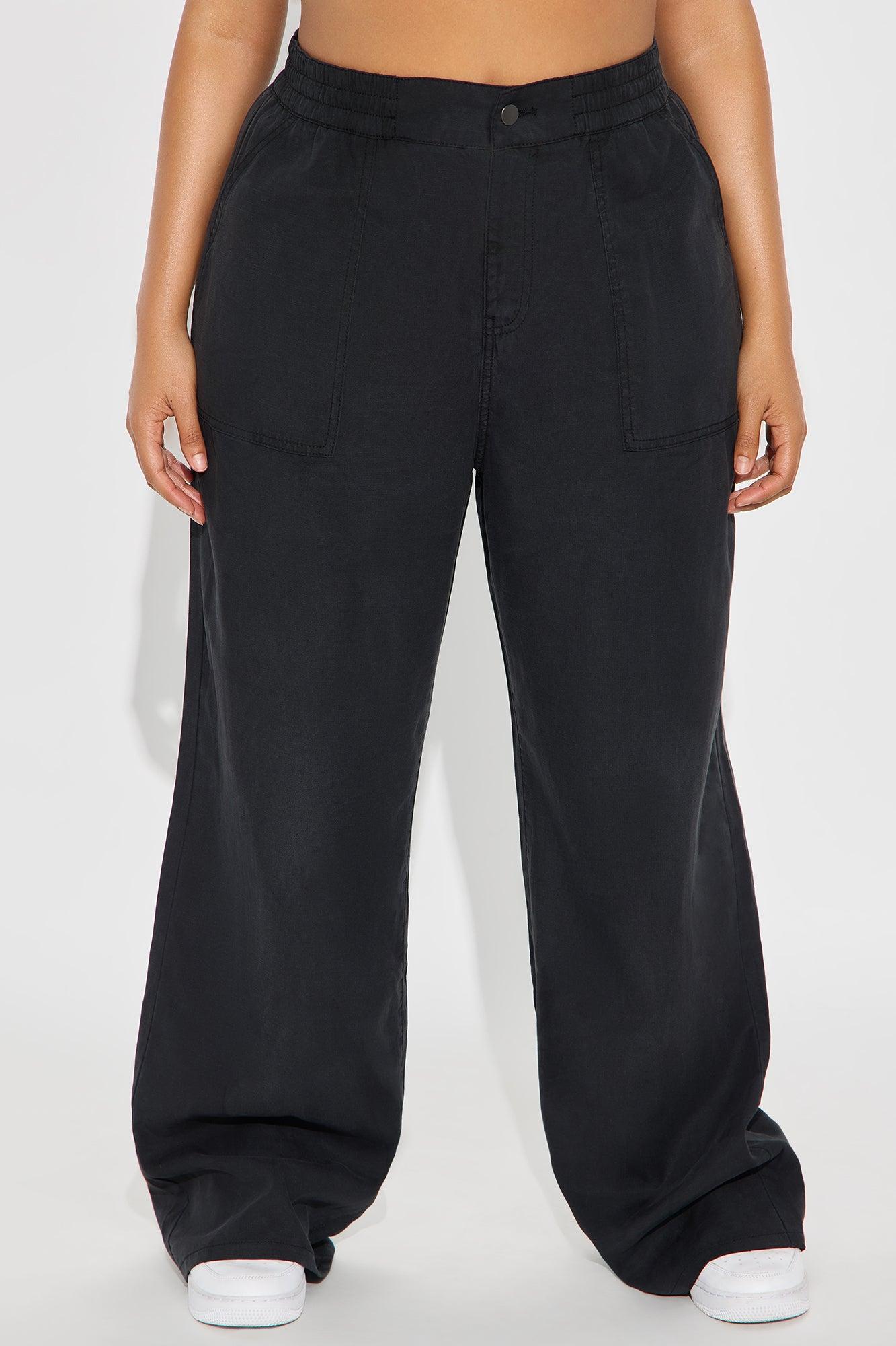 Daphne Cuffed Pant - Black Female Product Image