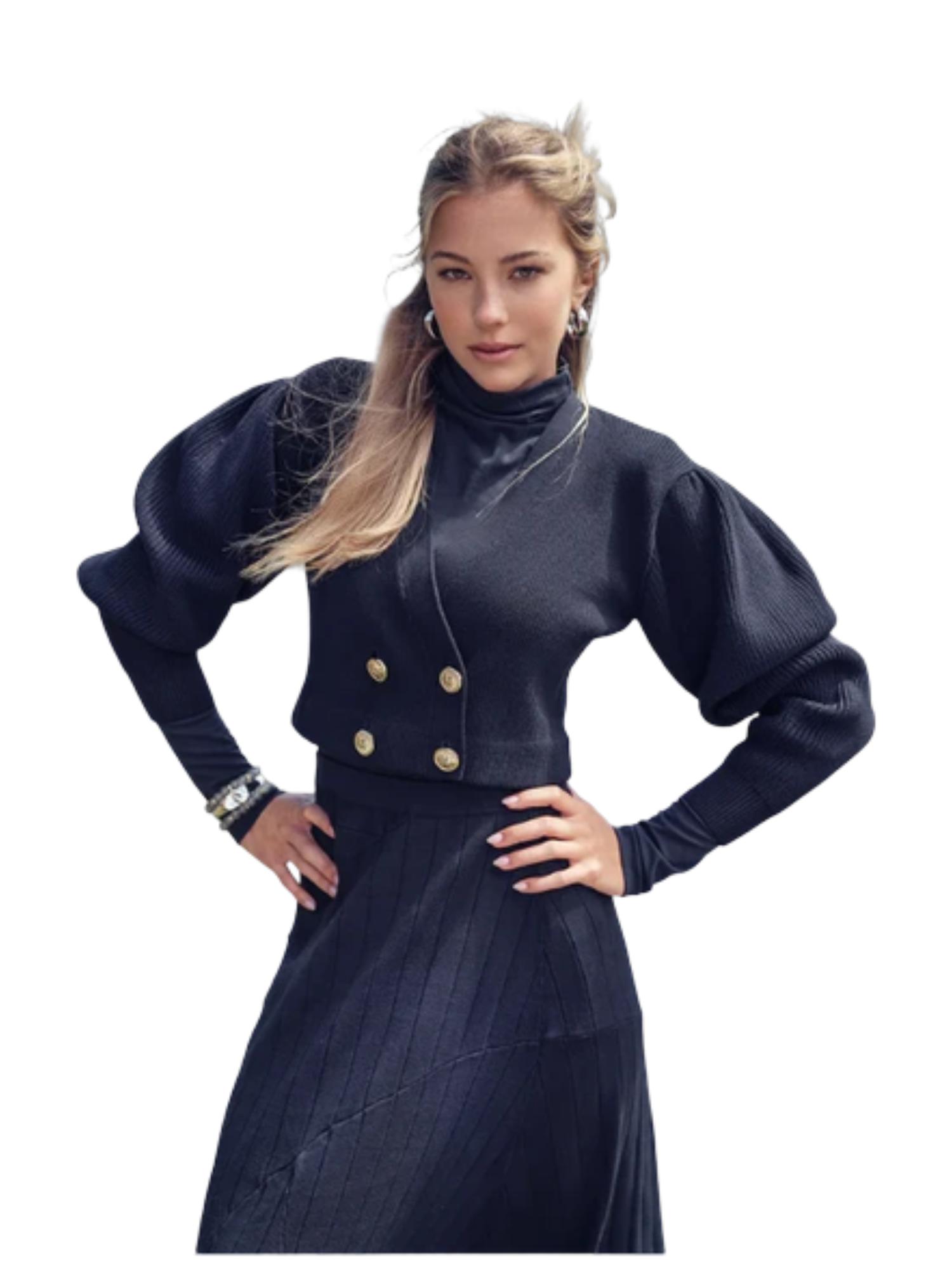 Pashmina Rib Knit Skirt Product Image