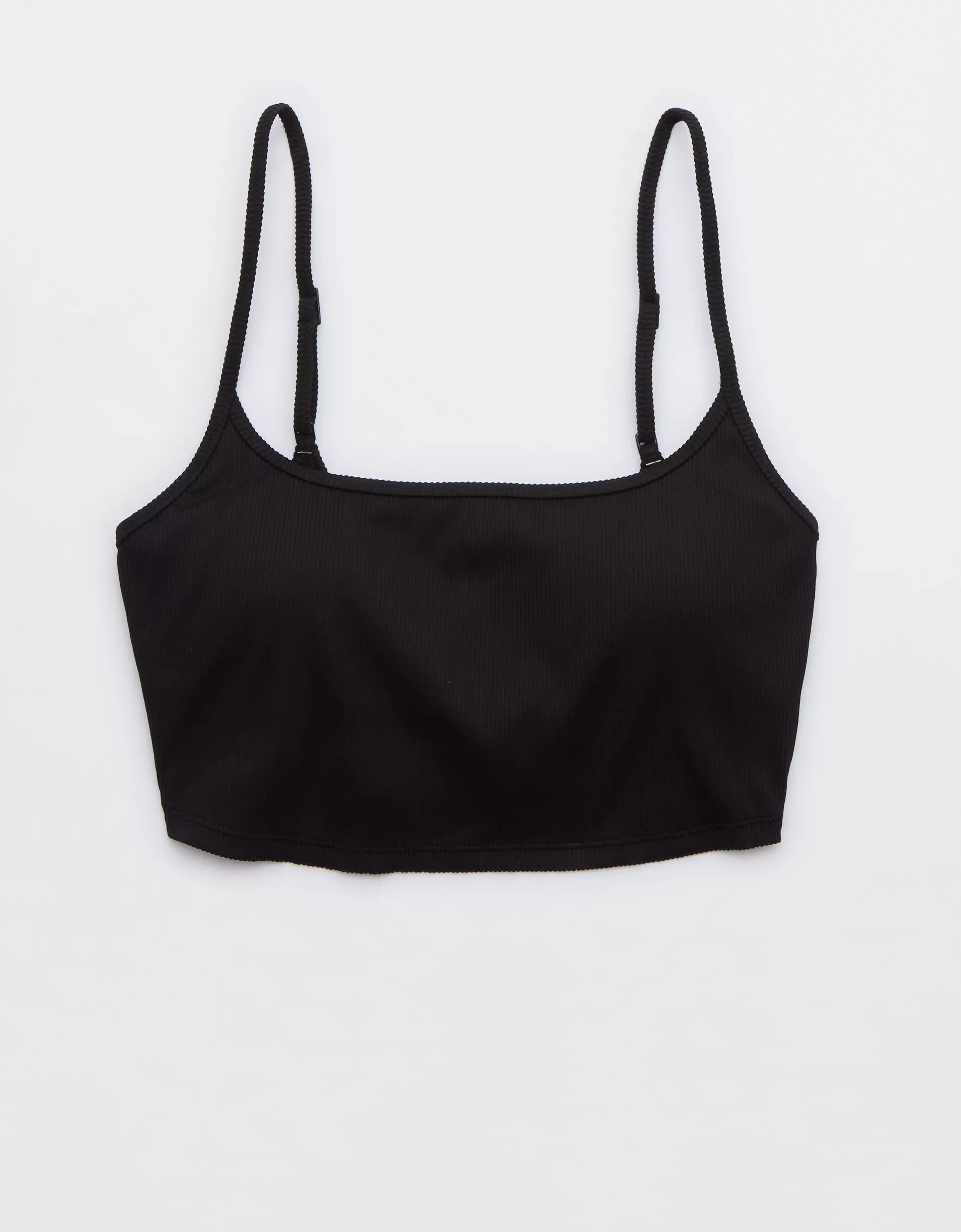 Aerie Ribbed Scoop Longline Bikini Top Product Image