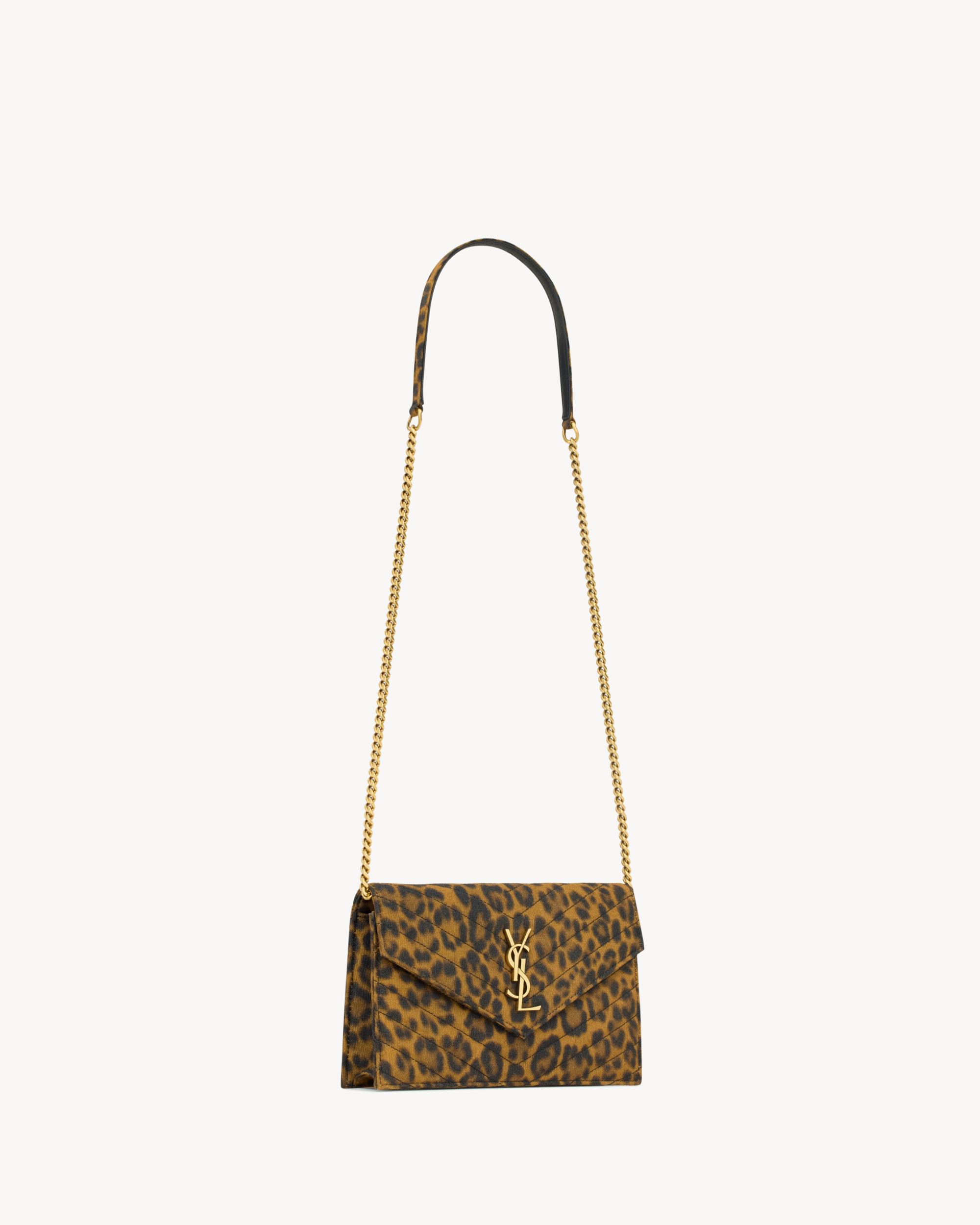 CASSANDRE envelope chain wallet in canvas Product Image