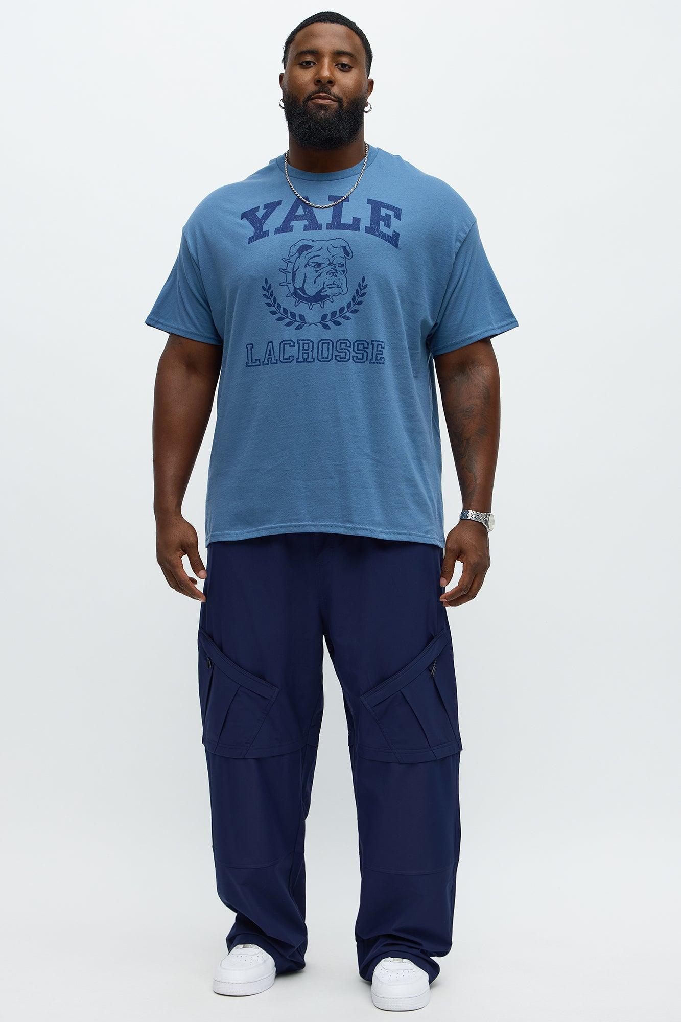 Yale Lacrosse Team Short Sleeve Tee - Indigo Male Product Image