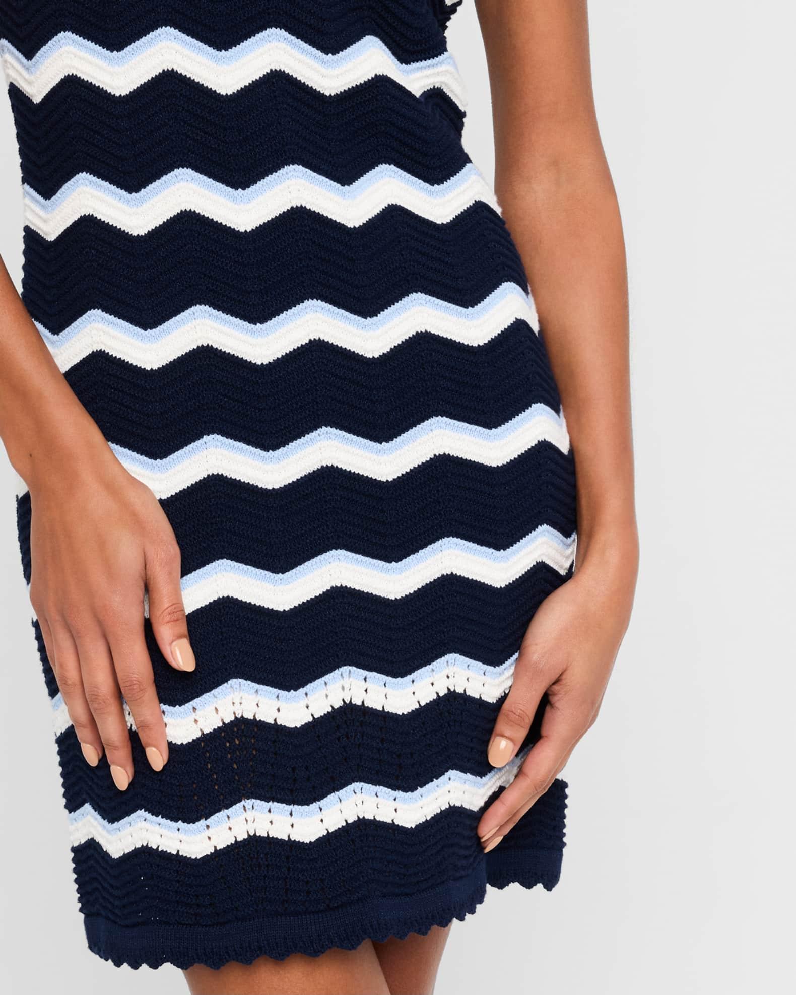 Templeton Sleeveless Stripe Knit Dress Product Image