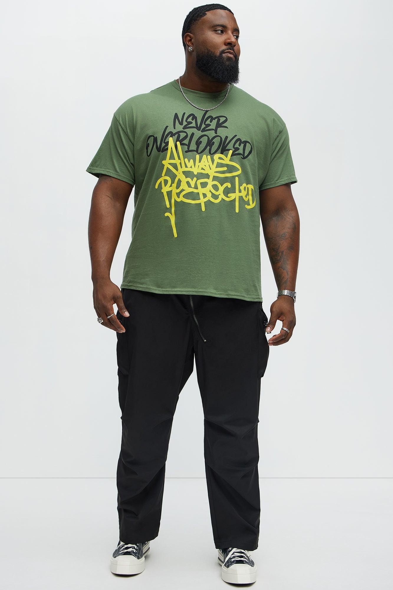 Never Overlooked Short Sleeve Tee - Olive Male Product Image