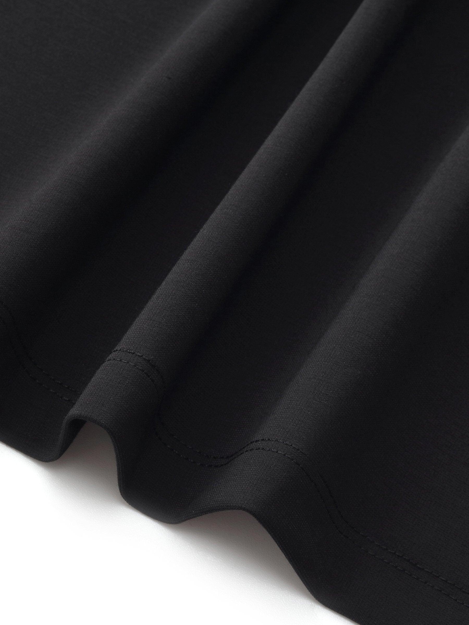 Tencel Blend Mock Layered Women A-Line Maxi Dress Product Image