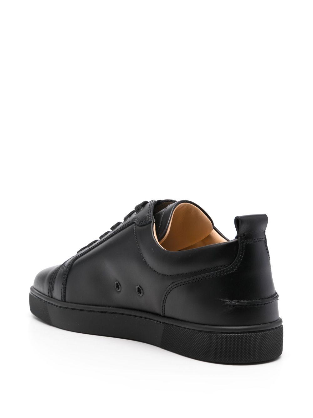 tonal leather sneakers Product Image