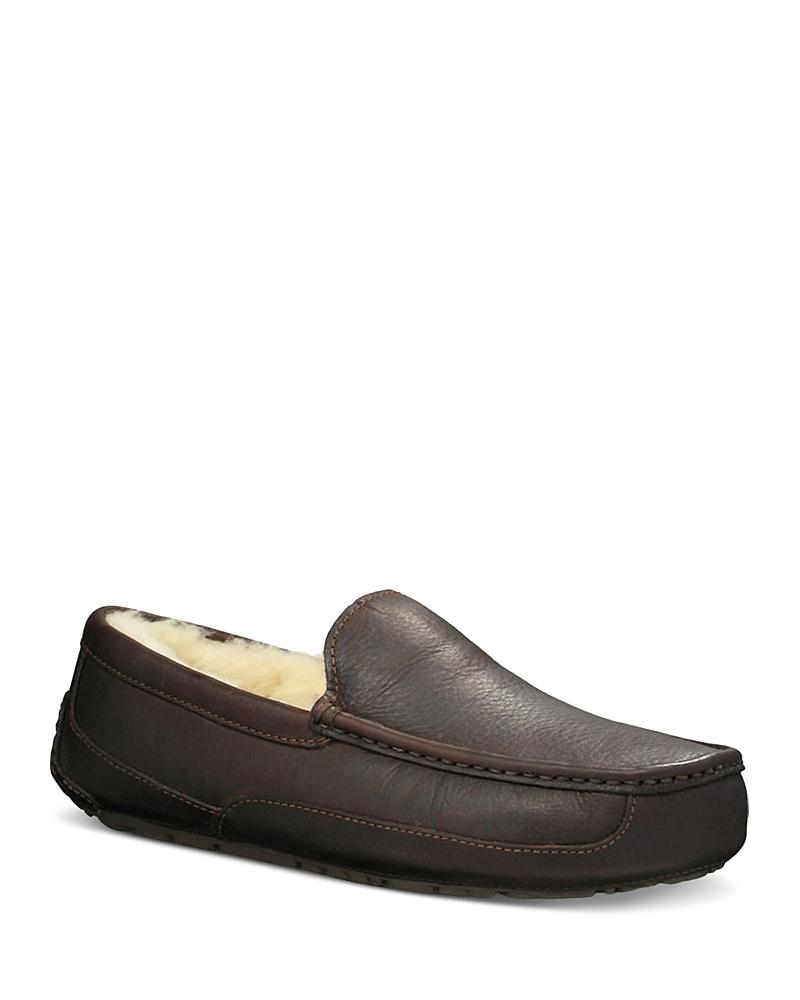 Ugg Australia Mens Ascot Leather Slippers Product Image