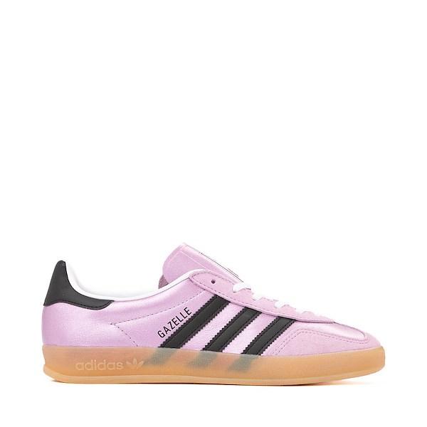 Womens adidas Gazelle Indoor Athletic Shoe - Metallic Bliss / Black / Gum Product Image