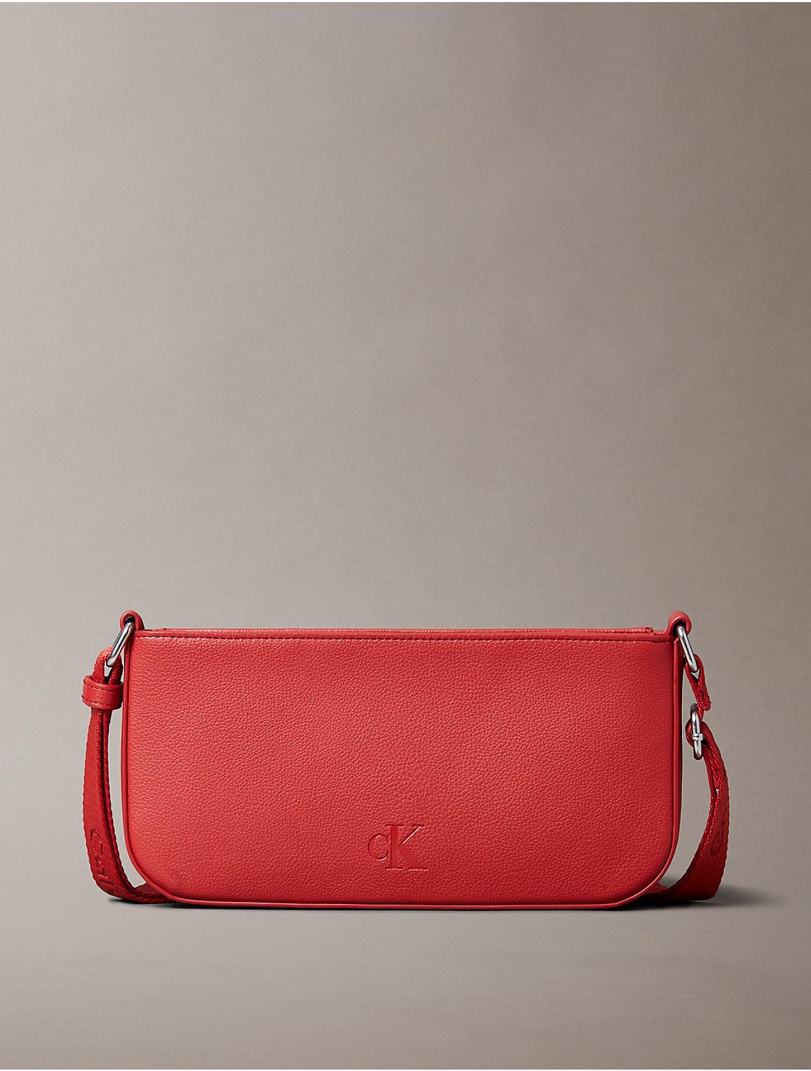 Calvin Klein Womens All Day Shoulder Pouch - White Product Image