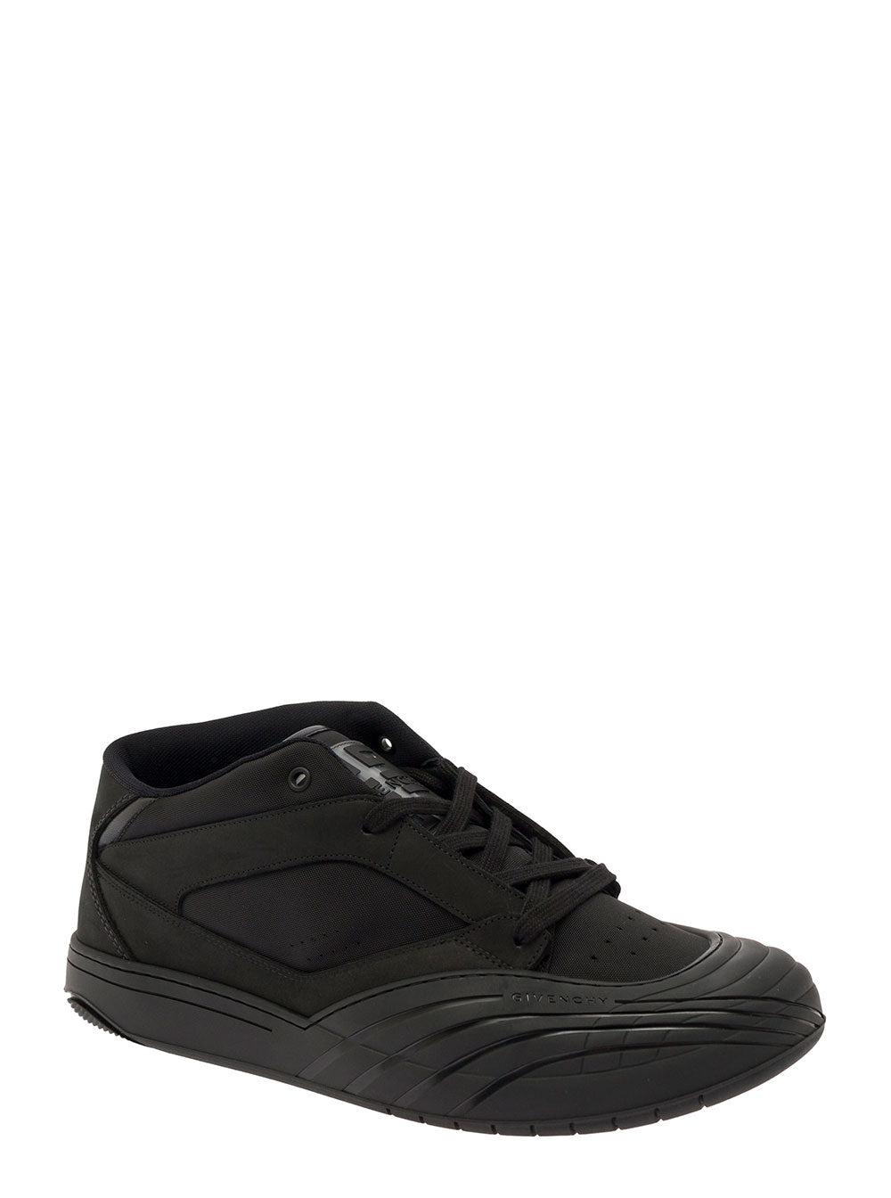 Black Skate Nubuck Sneakers Product Image
