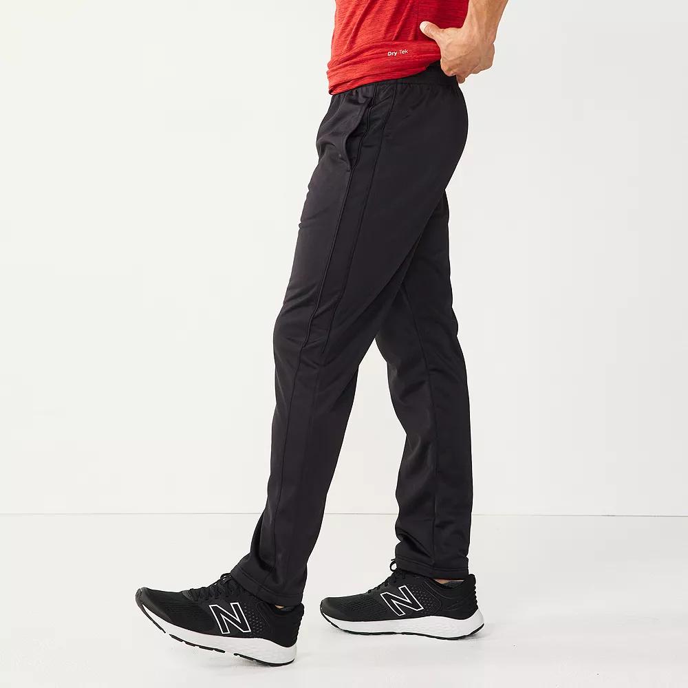 Men's Tek Gear Workout Pants, Size: Medium, Black Black Product Image