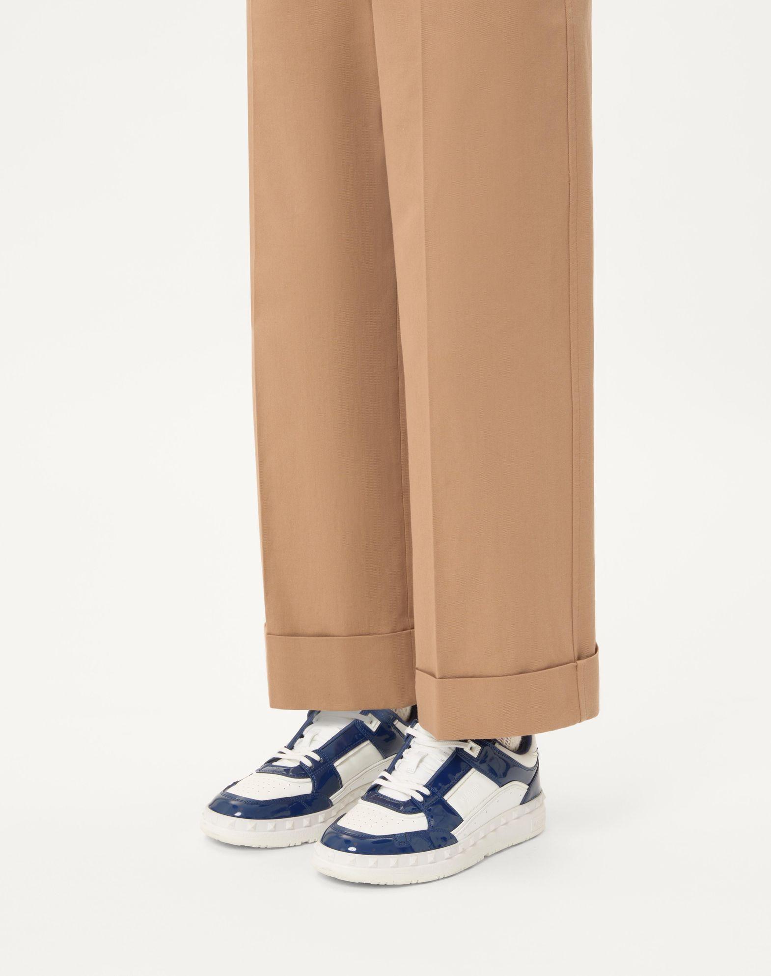 Freedots Low Top Sneaker In Patent Leather Product Image