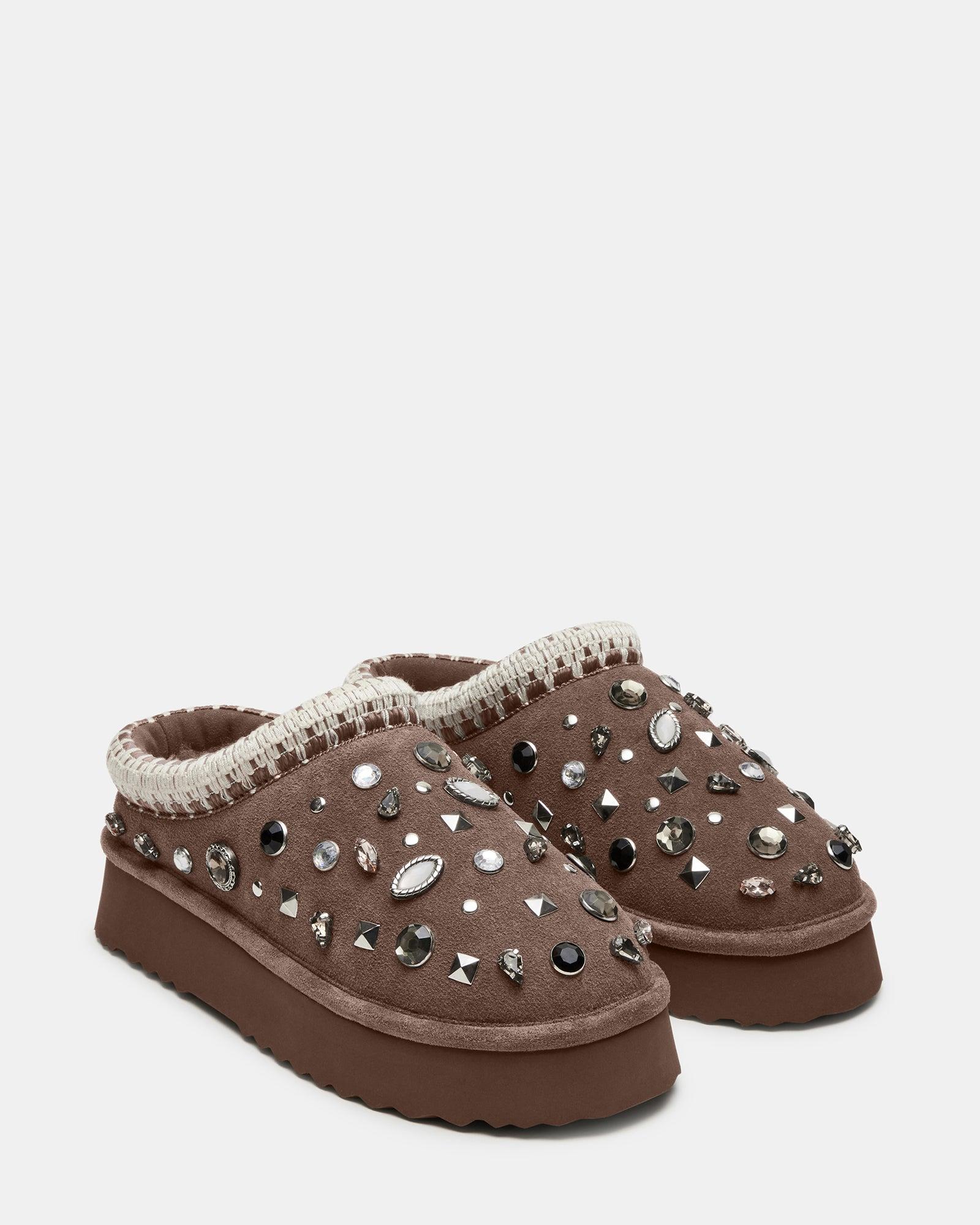 SELENA GREY SUEDE RHINESTONES Female Product Image