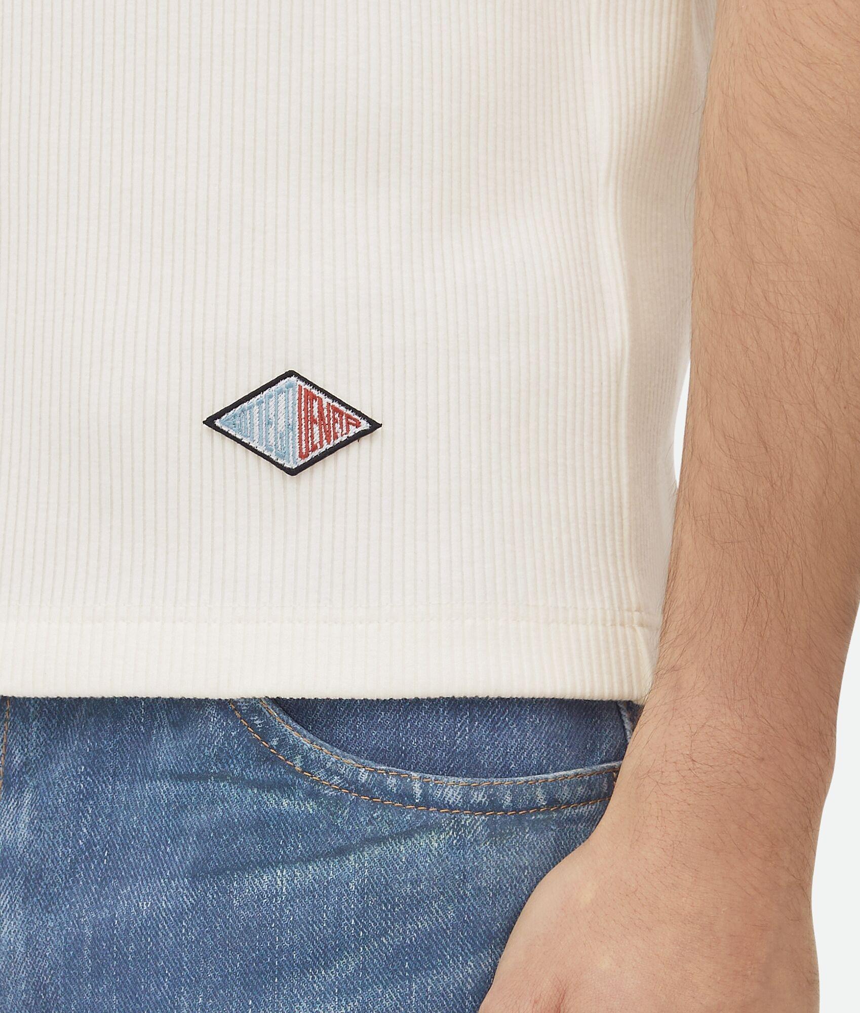 BOTTEGA VENETA Slim Fit Cotton T-shirt In White Product Image
