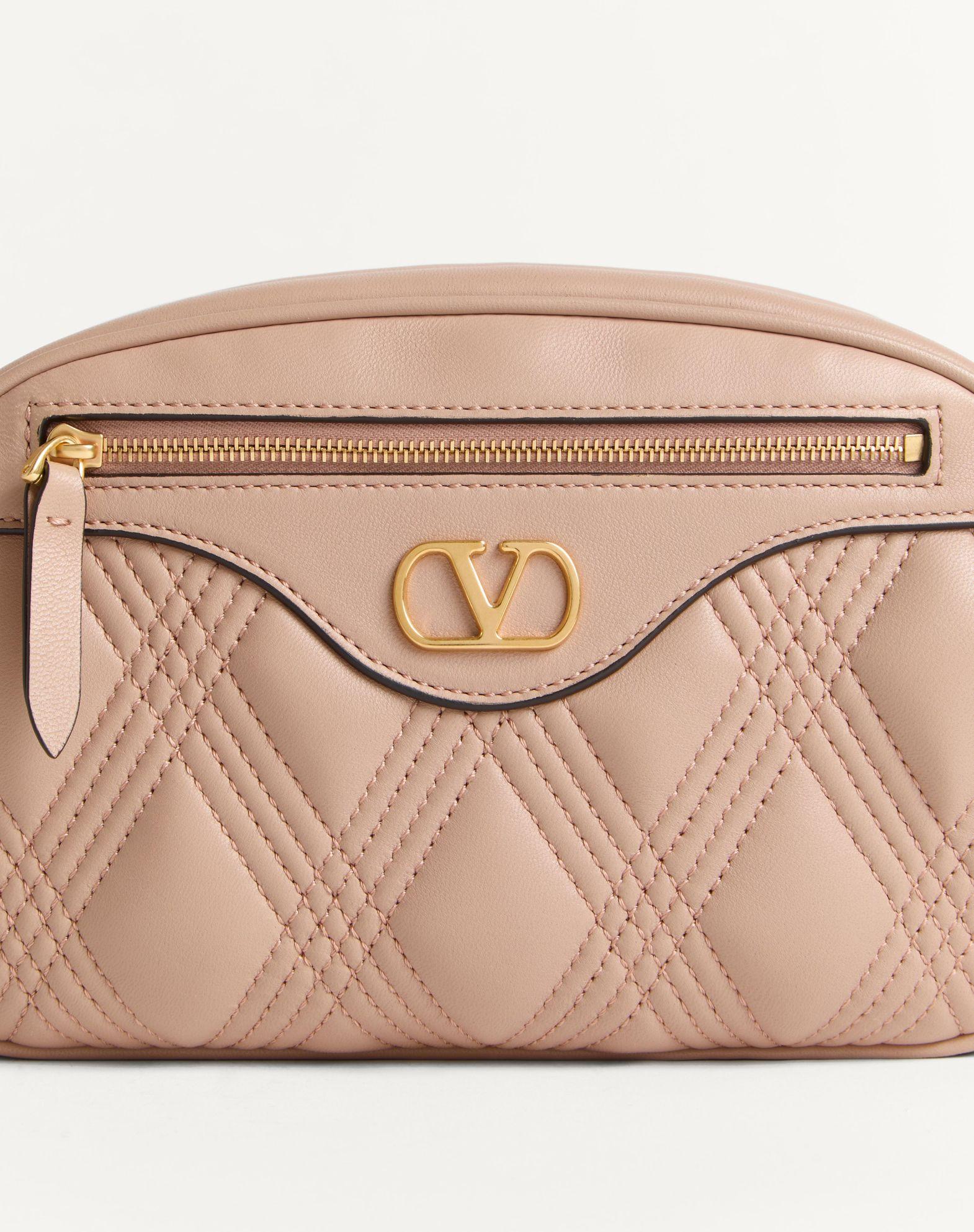 Valentino Garavani Quiltie 67 Medium Shoulder Bag In Quilted Nappa Leather Product Image