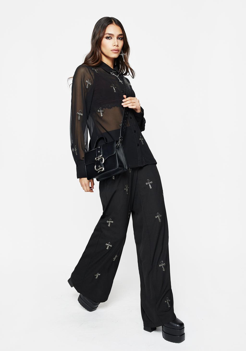 Mamba Snake Buckle Crossbody Bag Product Image