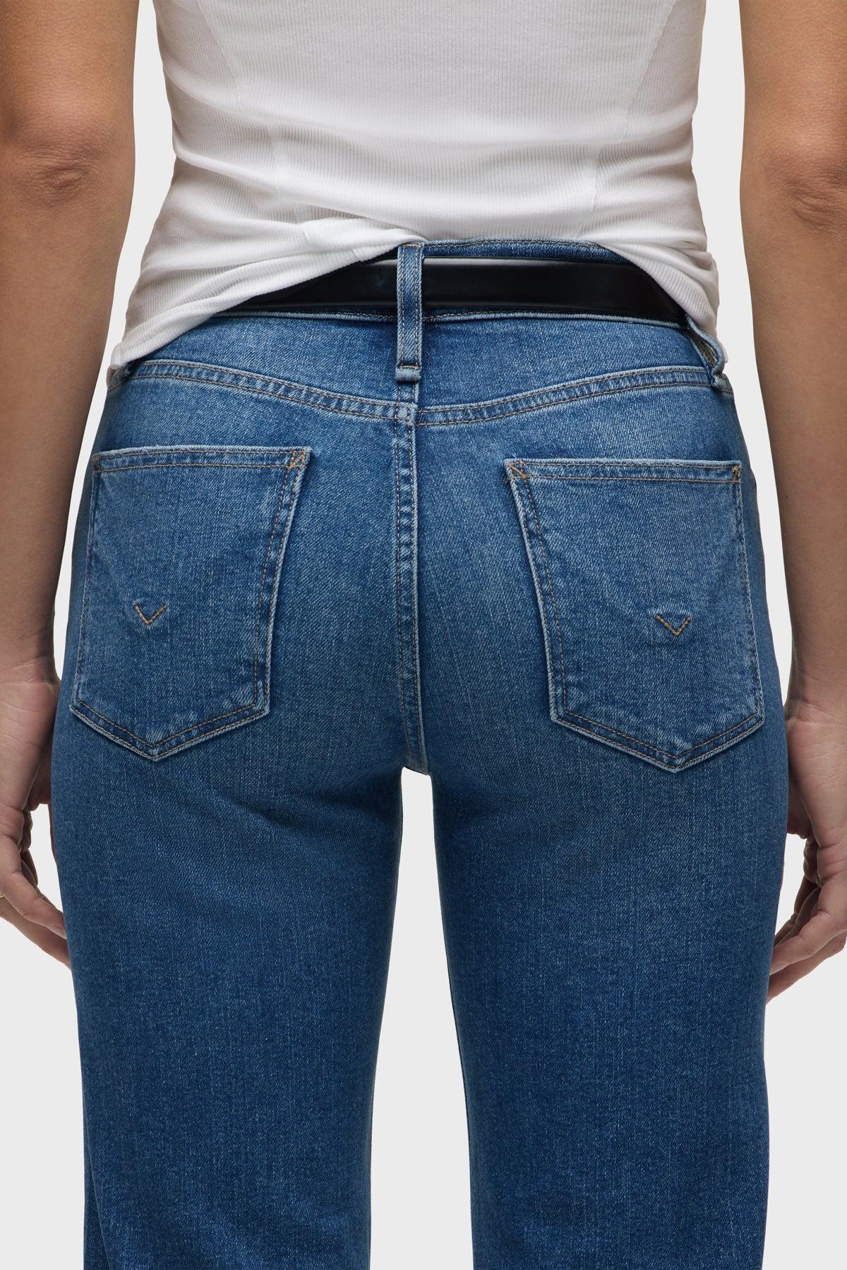 Rosie High-Rise Wide Leg Ankle Jean Female Product Image