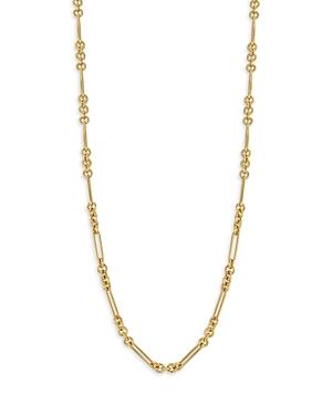 Zoe Chicco 14K Yellow Gold Paperclip & Rolo Mixed Link Chain Necklace, 16-18 Product Image