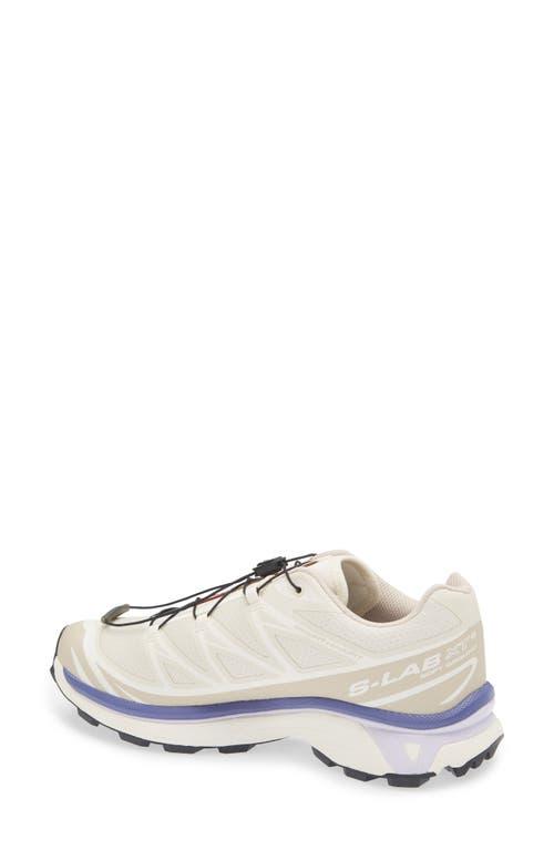 Salomon Gender Inclusive XT-6 Sneaker in Almond Milk at Nordstrom, Size 12 Women's Product Image