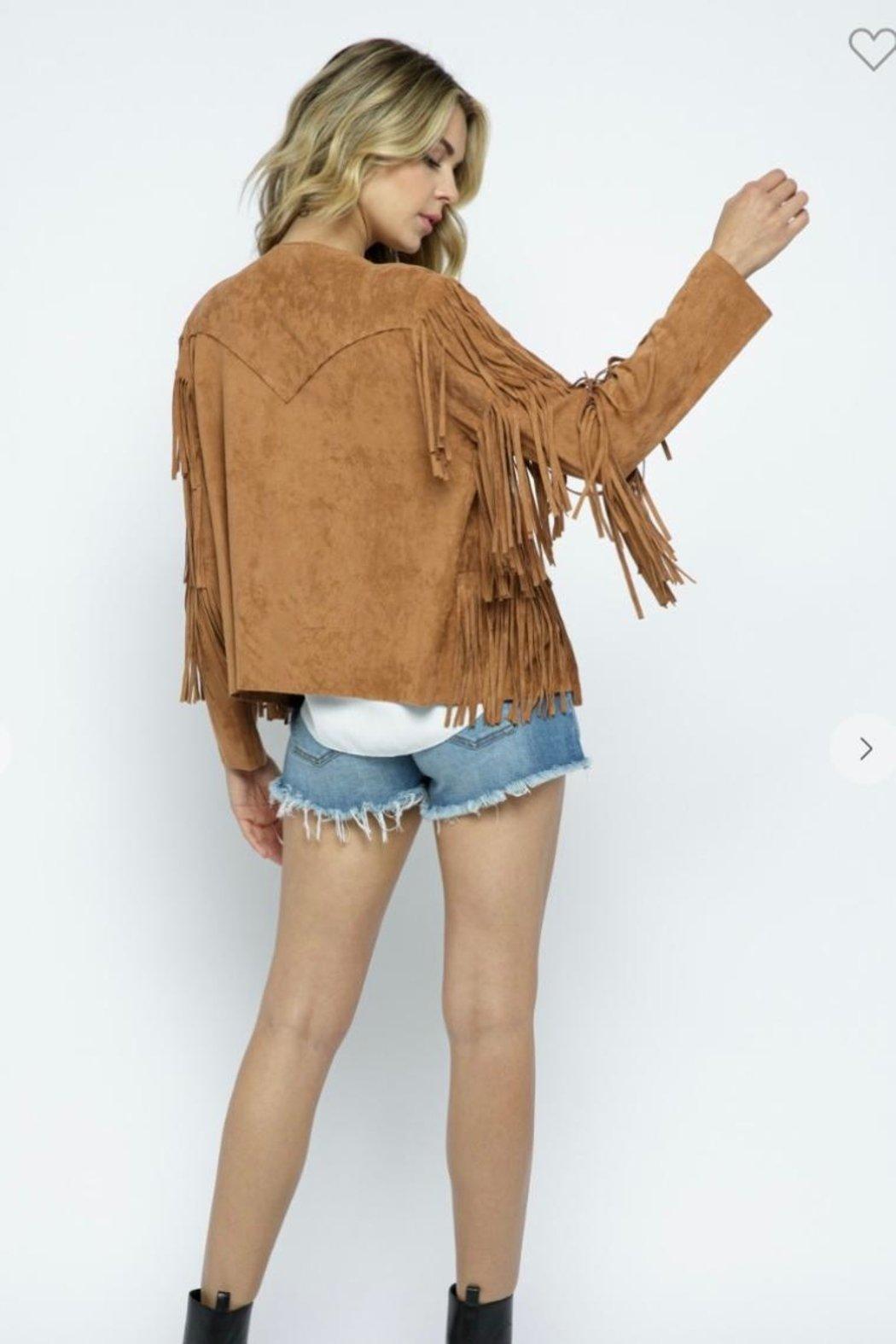 Jacket, Suede Fringe Product Image