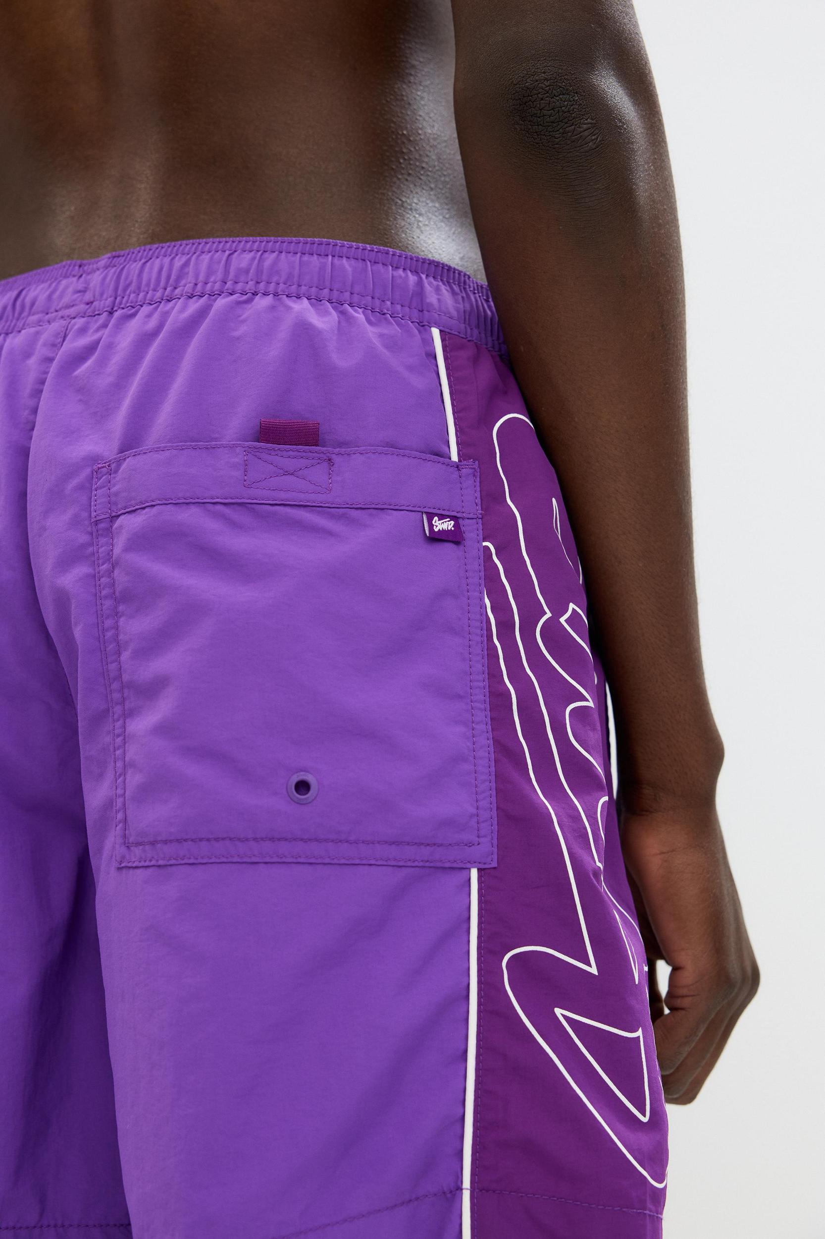 STWD board shorts with side stripes Product Image