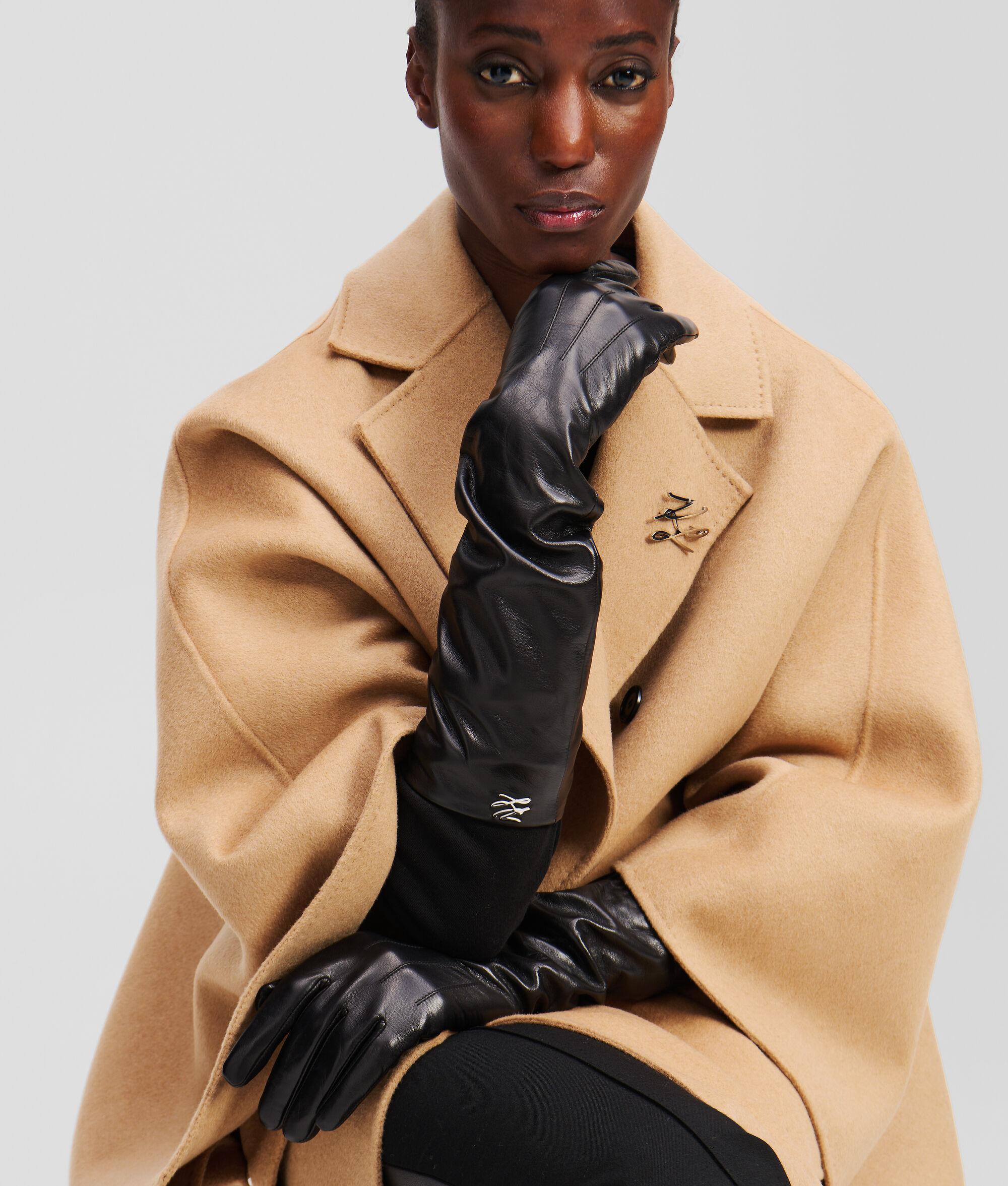 K/AUTOGRAPH LONG LEATHER GLOVES Product Image