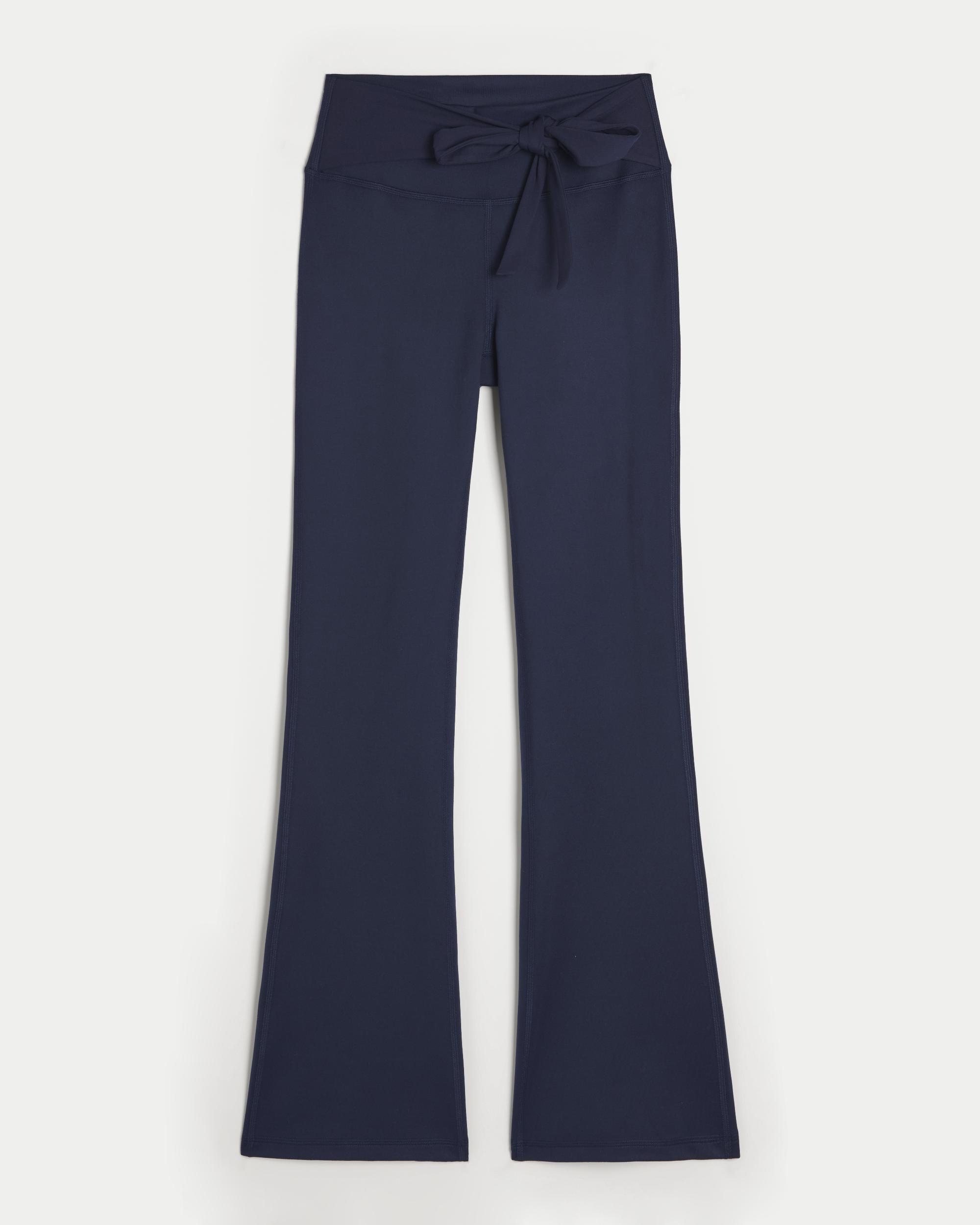 Gilly Hicks Active Recharge Tie-Waist Boot Pants Product Image