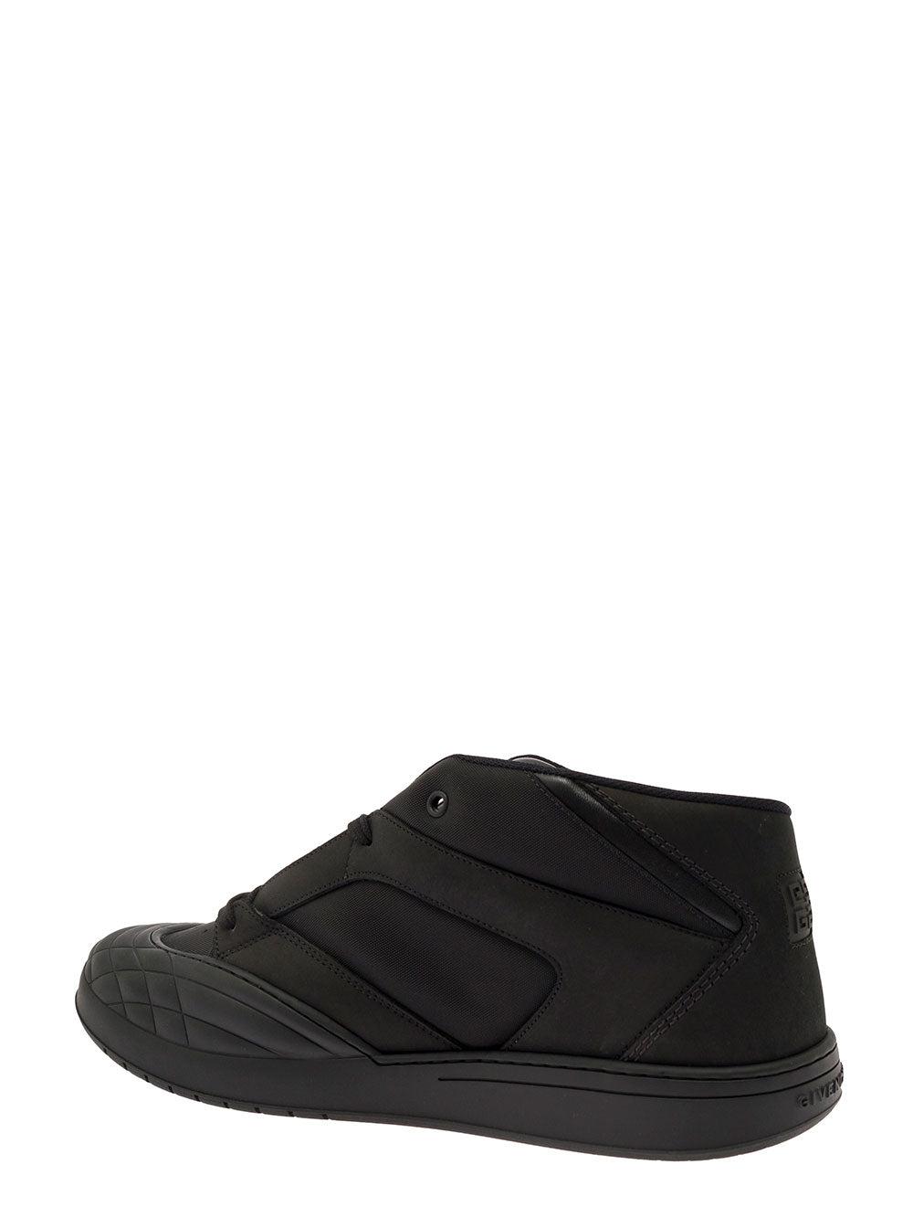 Black Skate Nubuck Sneakers Product Image