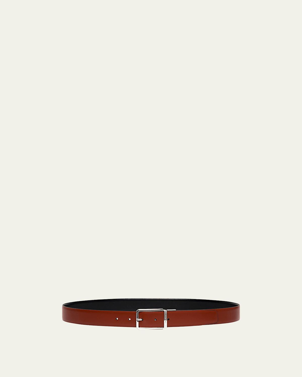 Mens Reversible Leather Belt Product Image