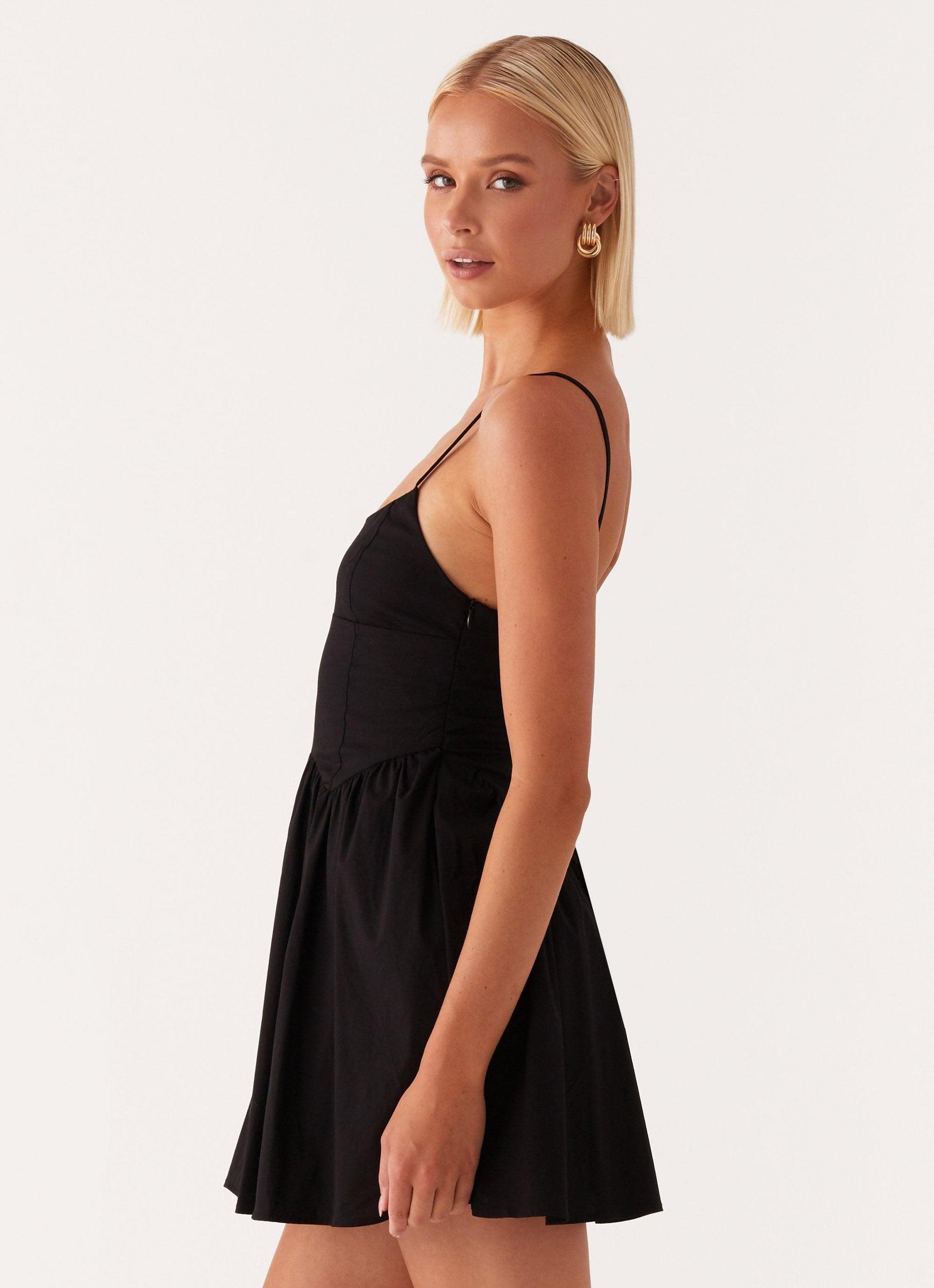 Tesoro Mio Mini Dress - Black Product Image