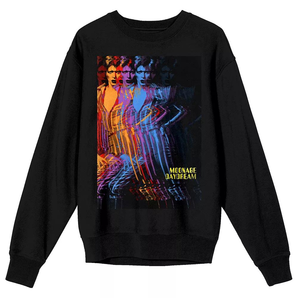 Men's David Bowie Artist Pose Graphic Sweatshirt,  Product Image