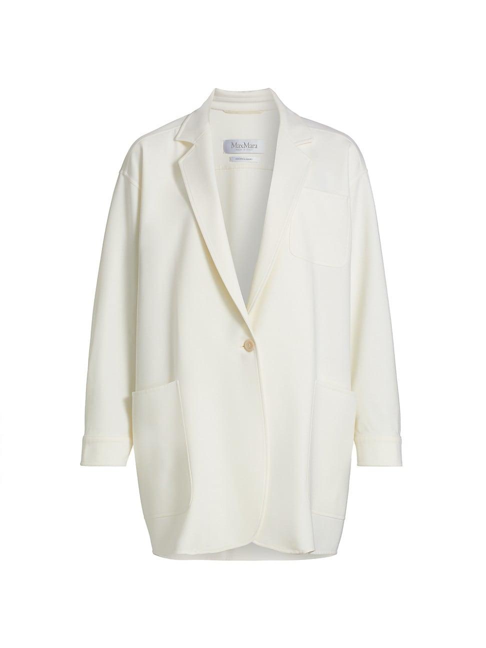 Womens Orlaya Stretch Wool Single-Breasted Blazer Product Image